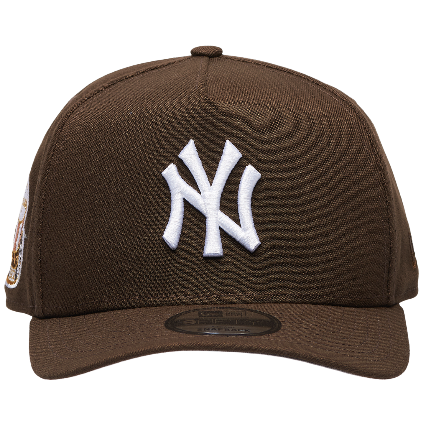 New Era Yankees 9Fifty A Frame World Series Cap - Men's - Walnut/White