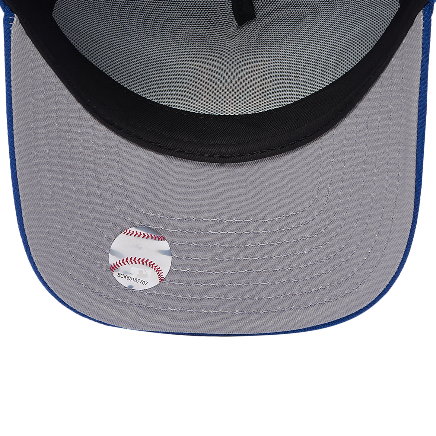 New Era Mets 950 A Frame 25th Anniversary Curved Cap - Men's - Royal/Orange