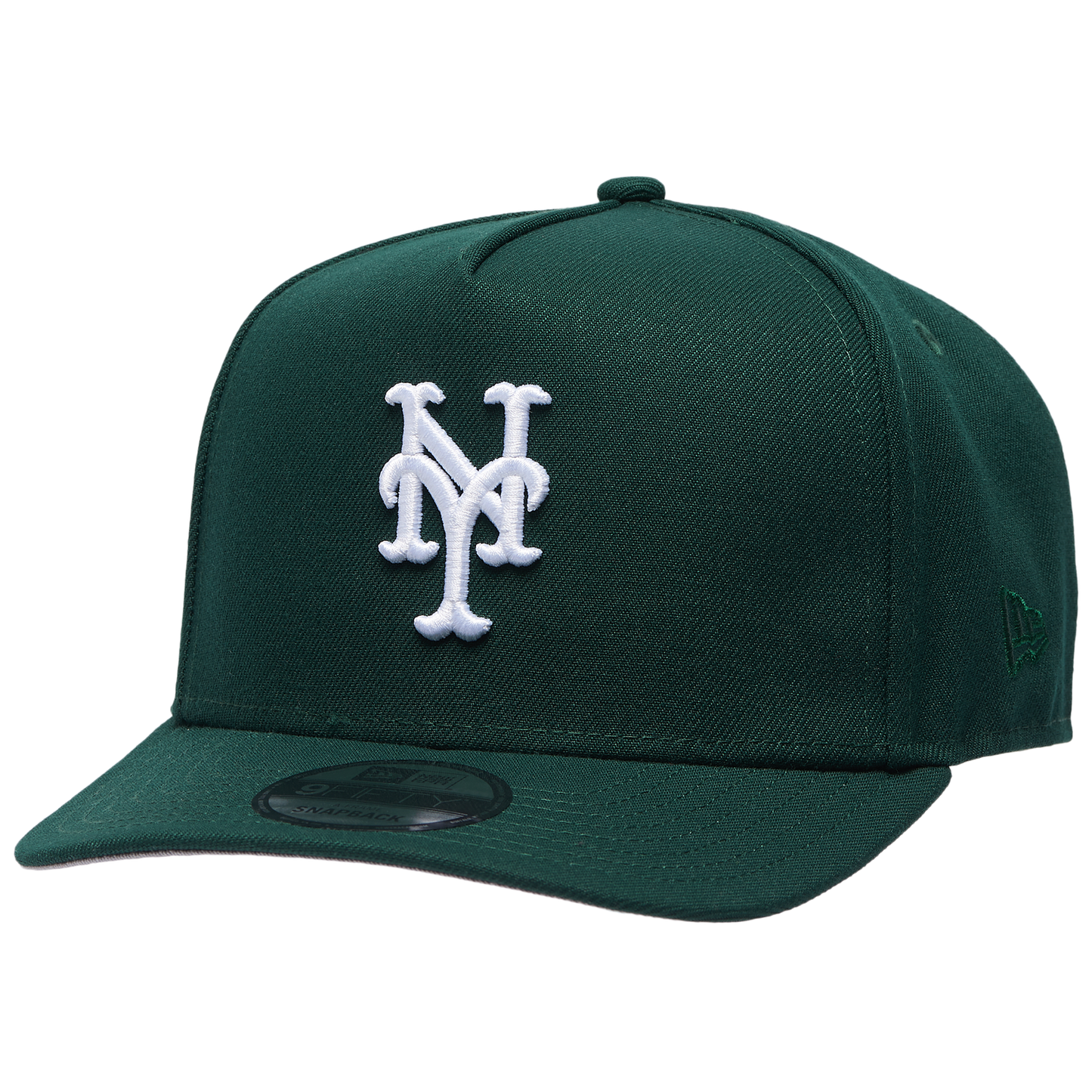 New Era Mets 950 A Frame 69 World Series Curved Cap - Men's - Dark Green/Green