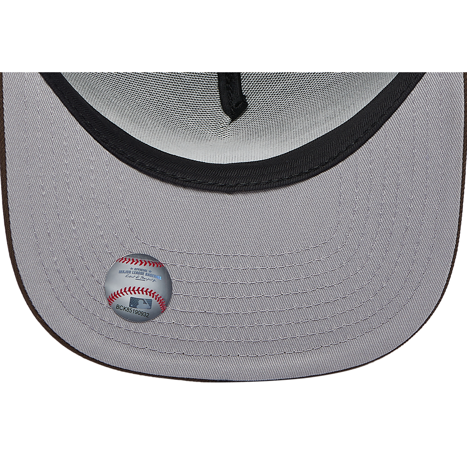 New Era Mets 950 A Frame 40th Anniversary Curved Cap - Men's - Walnut/Brown