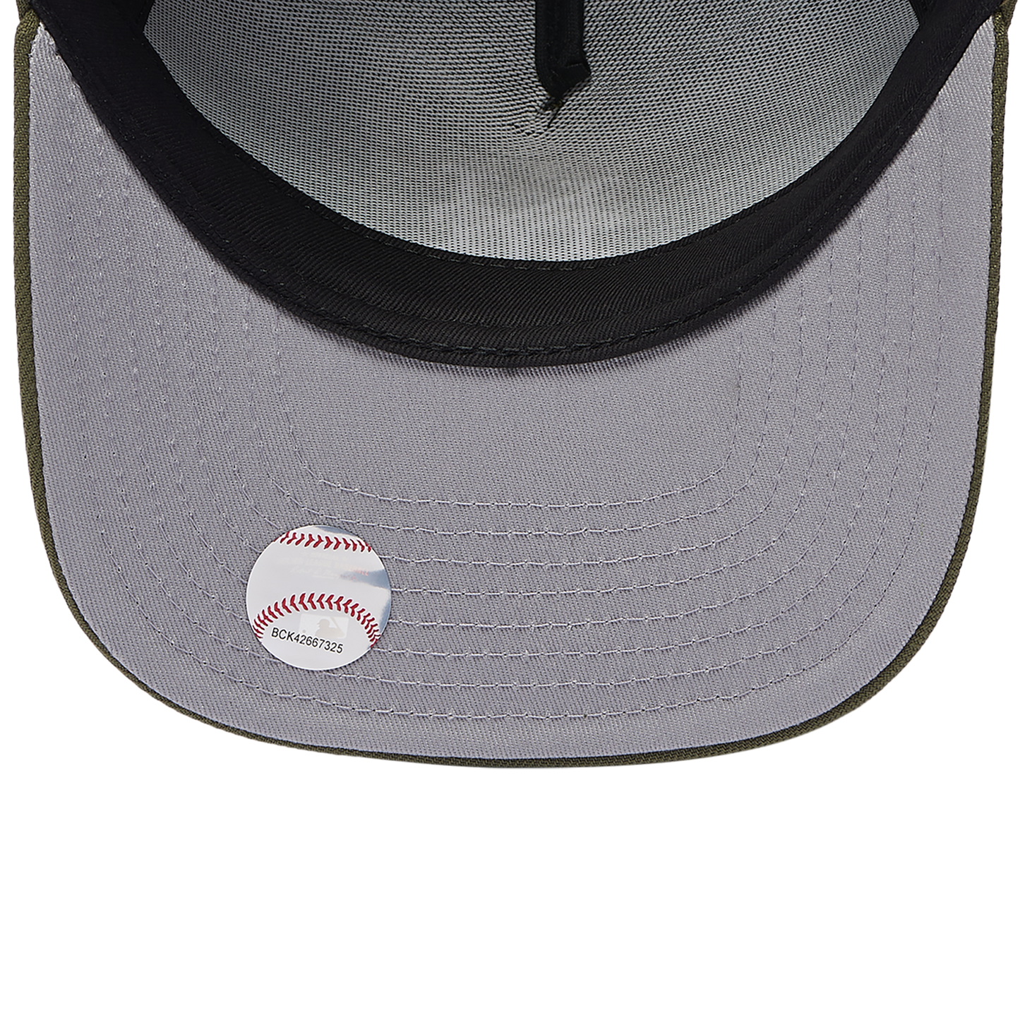 New Era Mets 950 A Frame 25th Anniversary Curved Cap - Men's - New Olive/New Olive