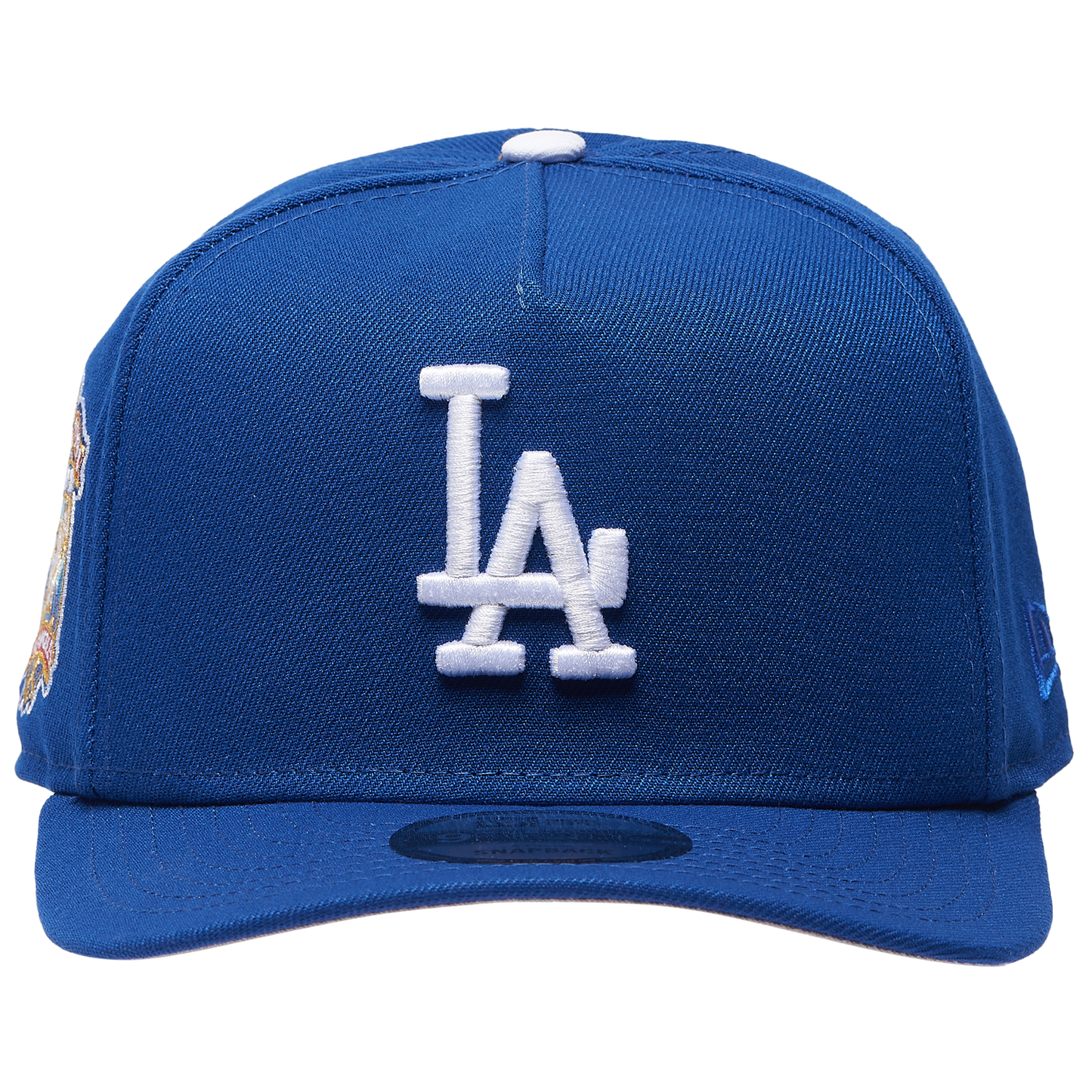New Era Dodgers 40th Curved 9FIFTY A-Frame Cap - Men's - White/Light Royal