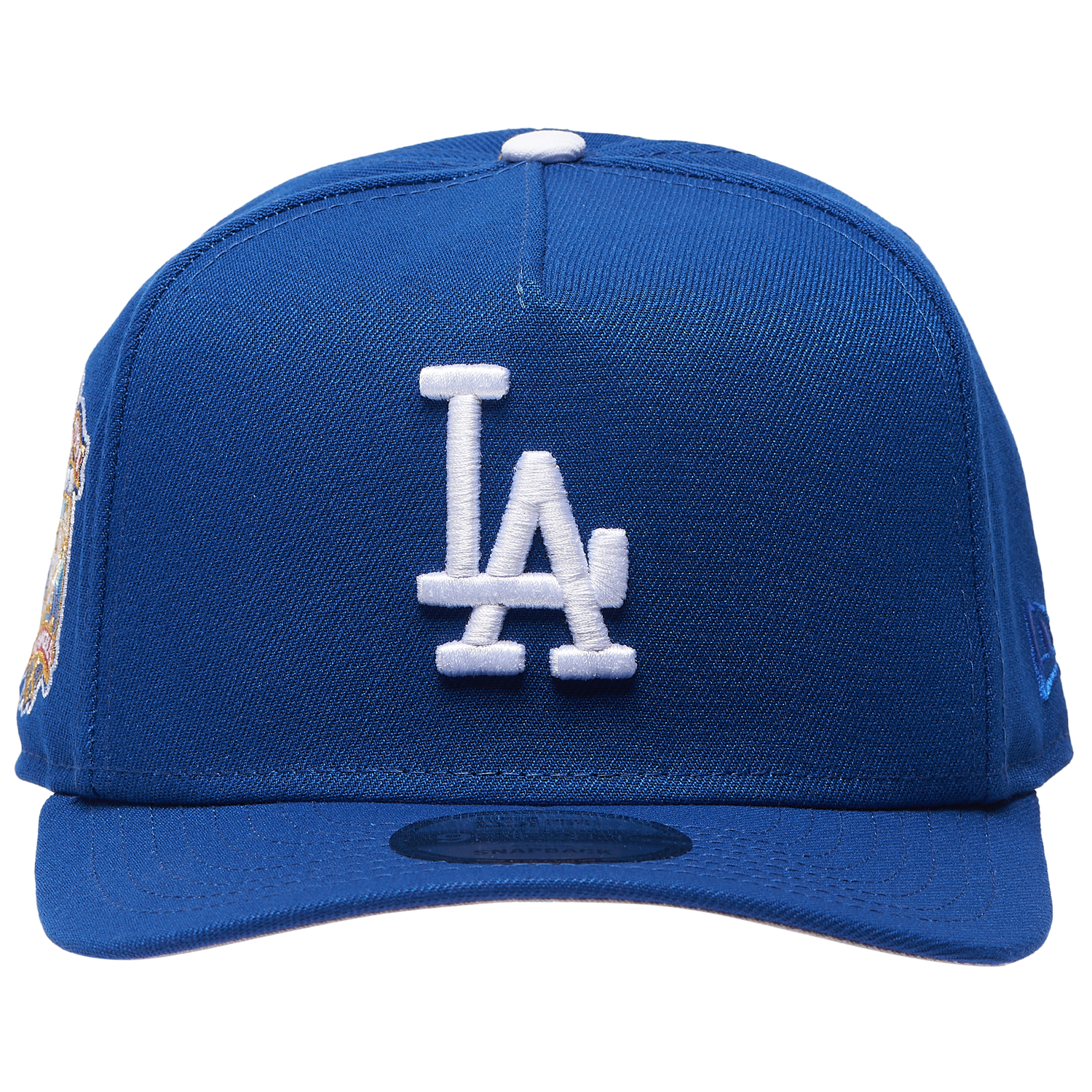 New Era Dodgers 40th Curved 9FIFTY A-Frame Cap - Men's - White/Light Royal
