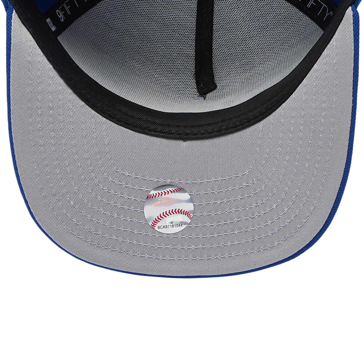 New Era Dodgers 40th Curved 9FIFTY A-Frame Cap - Men's - White/Light Royal