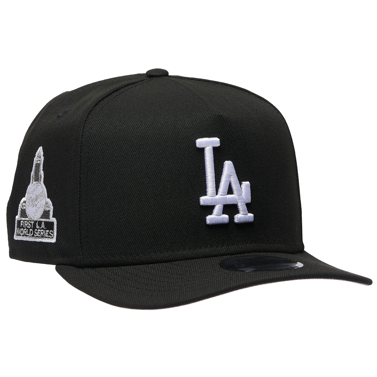 New Era Dodgers '59 WS Curved 9FIFTY A-Frame Cap - Men's - Black/White
