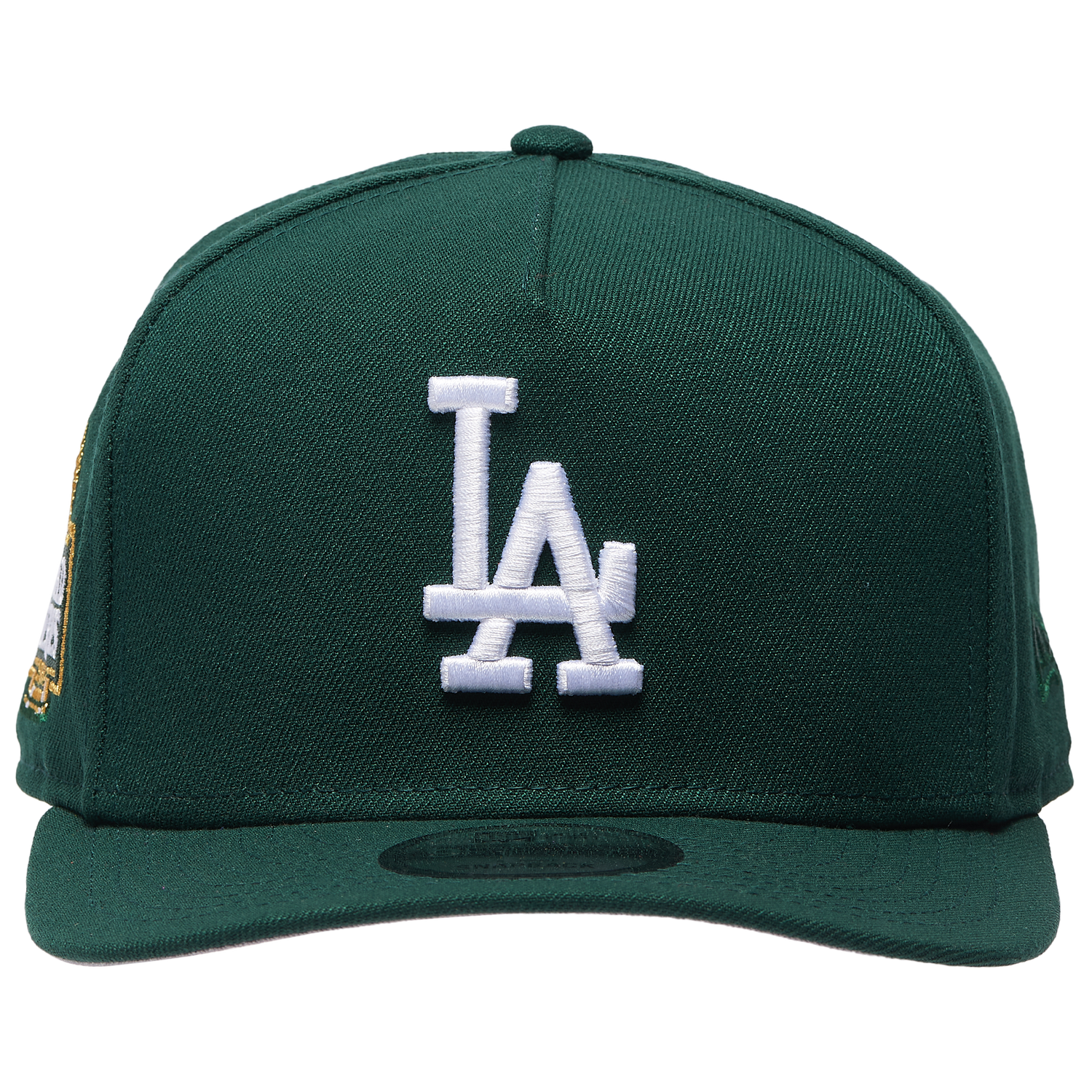 New Era Dodgers '24 WS Curved 9FIFTY A-Frame Cap - Men's - Dark Green/White