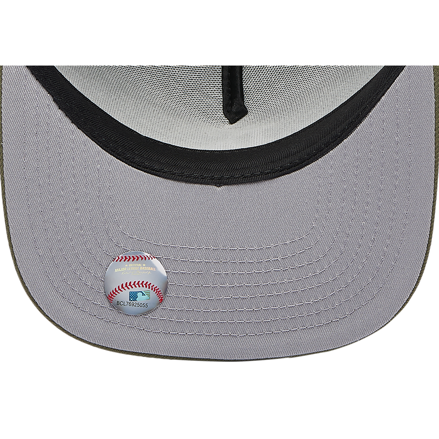 New Era Dodgers 50th Curved 9FIFTY A-Frame Cap - Men's - White/Olive