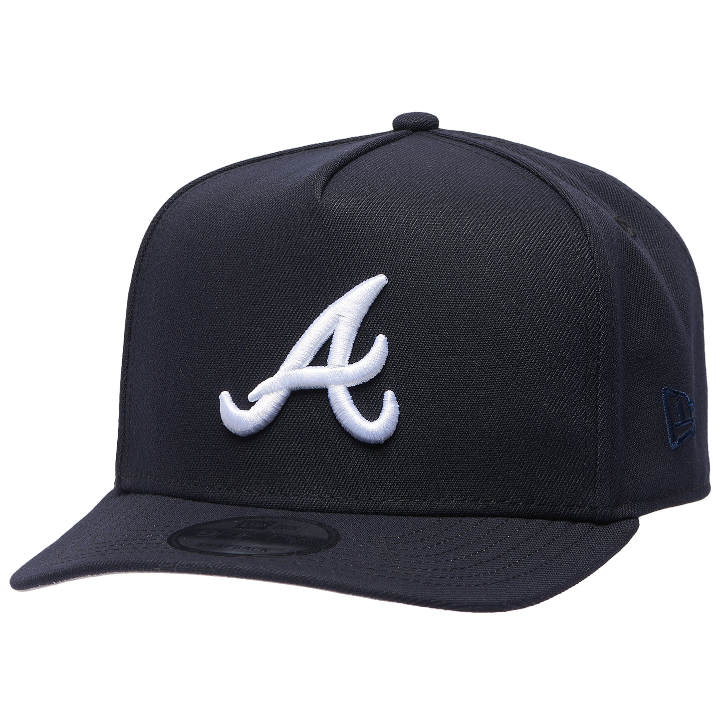 New Era Braves '21 WS Curved 9FIFTY A-Frame Cap - Men's - Navy/White