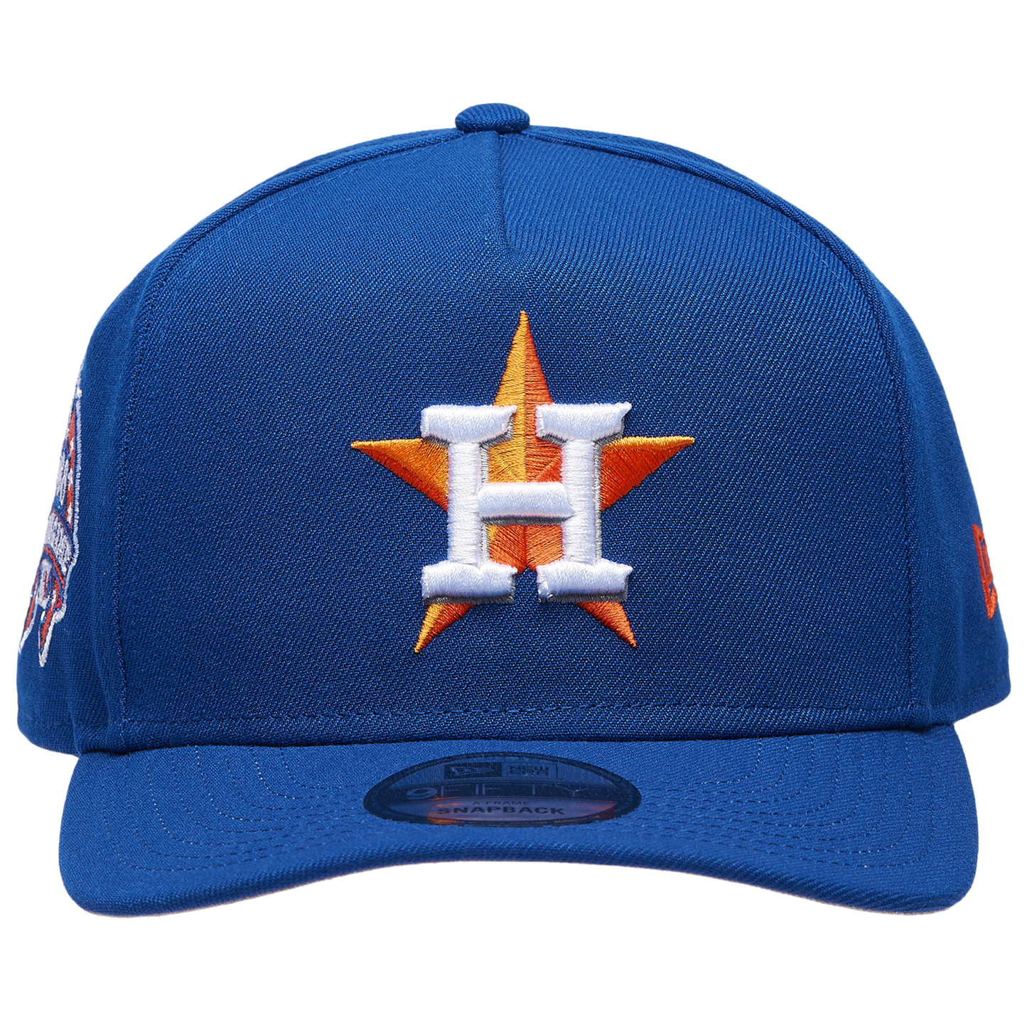 New Era Astros 86 All-Star Game 9FIFTY A-Frame Curve Cap - Men's - Light Royal/Orange