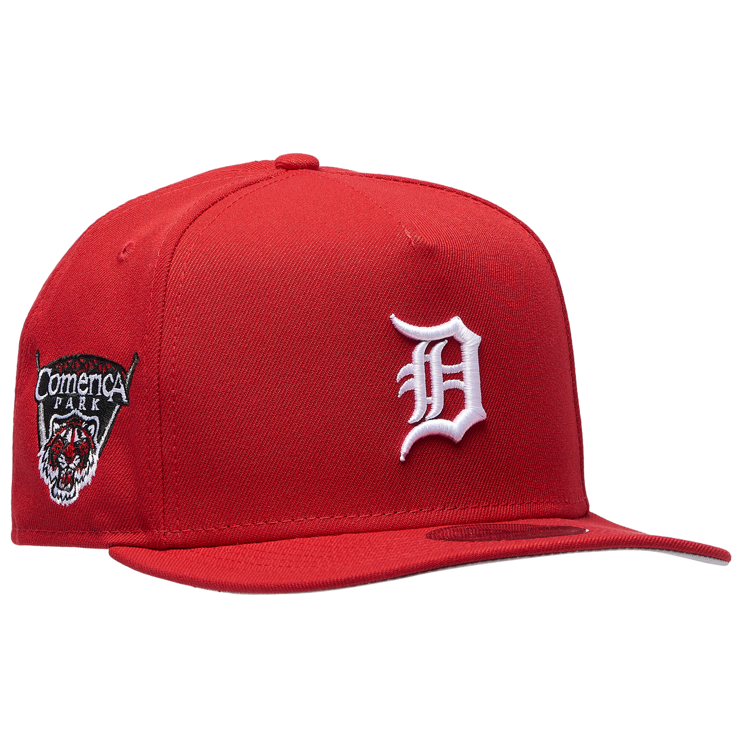 New Era Detroit Tigers Standard 9FIFTY A-Frame Curve Cap - Men's - Scarlet/White