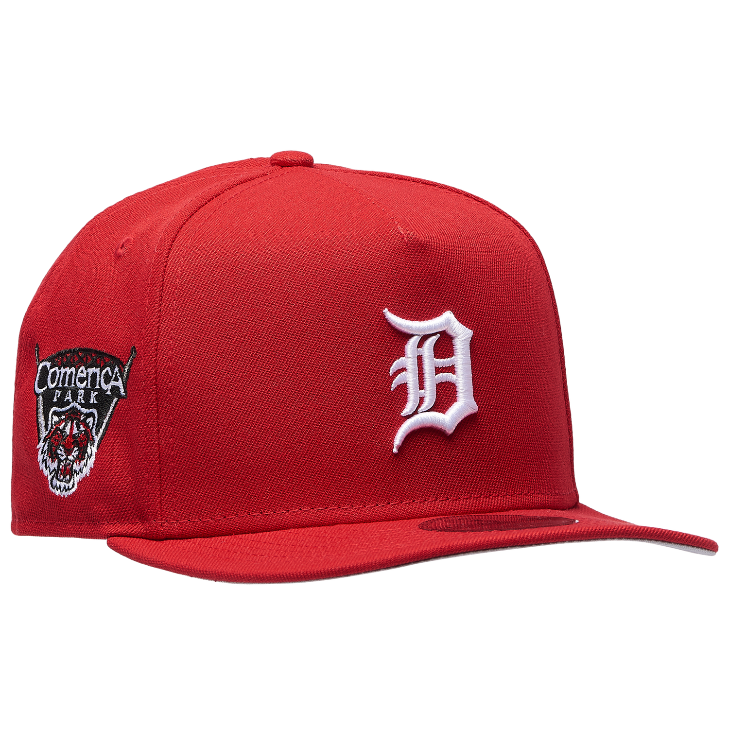 New Era Detroit Tigers Standard 9FIFTY A-Frame Curve Cap - Men's - Scarlet/White
