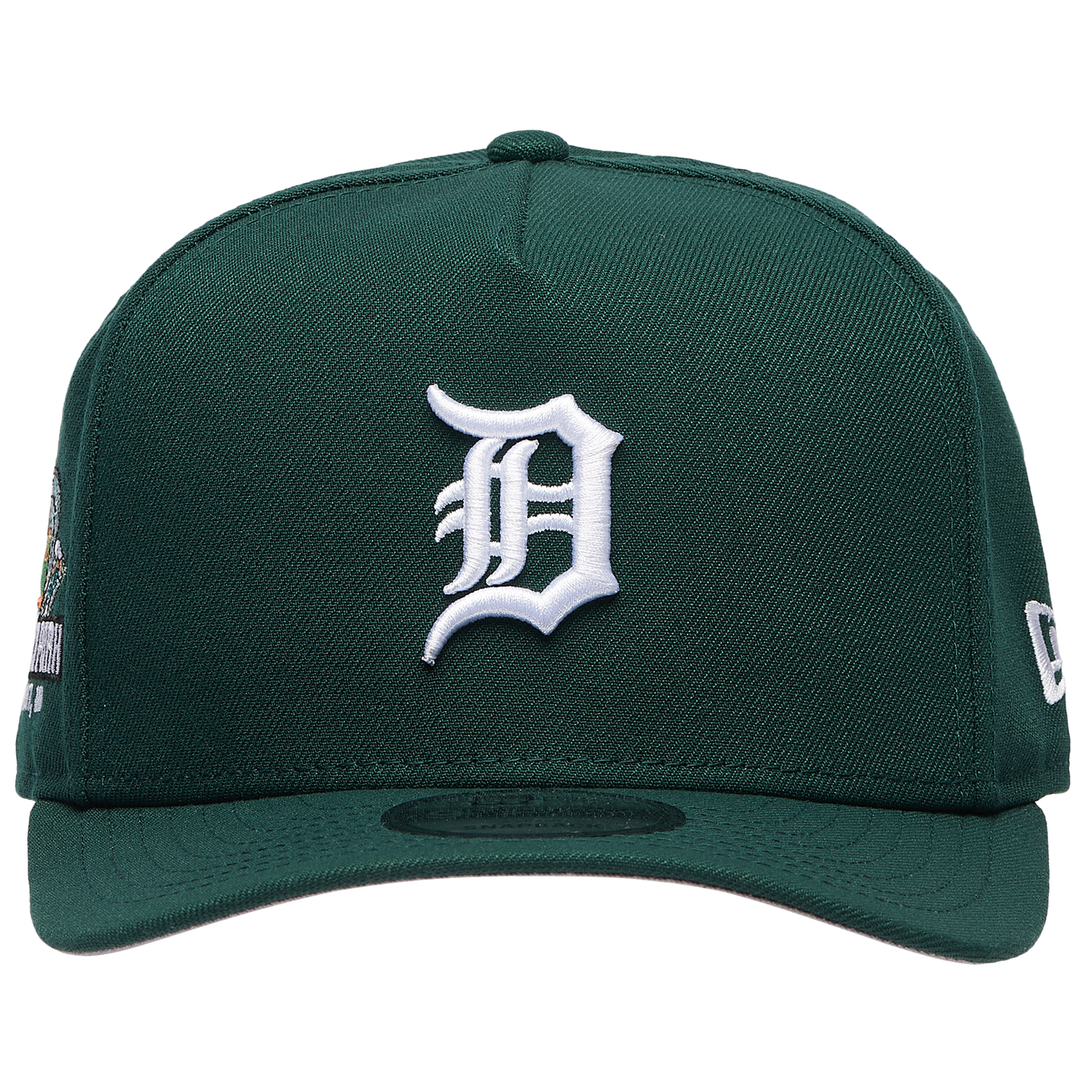 New Era Detroit Tigers Standard 9FIFTY A-Frame Curve Cap - Men's - Dark Green/White