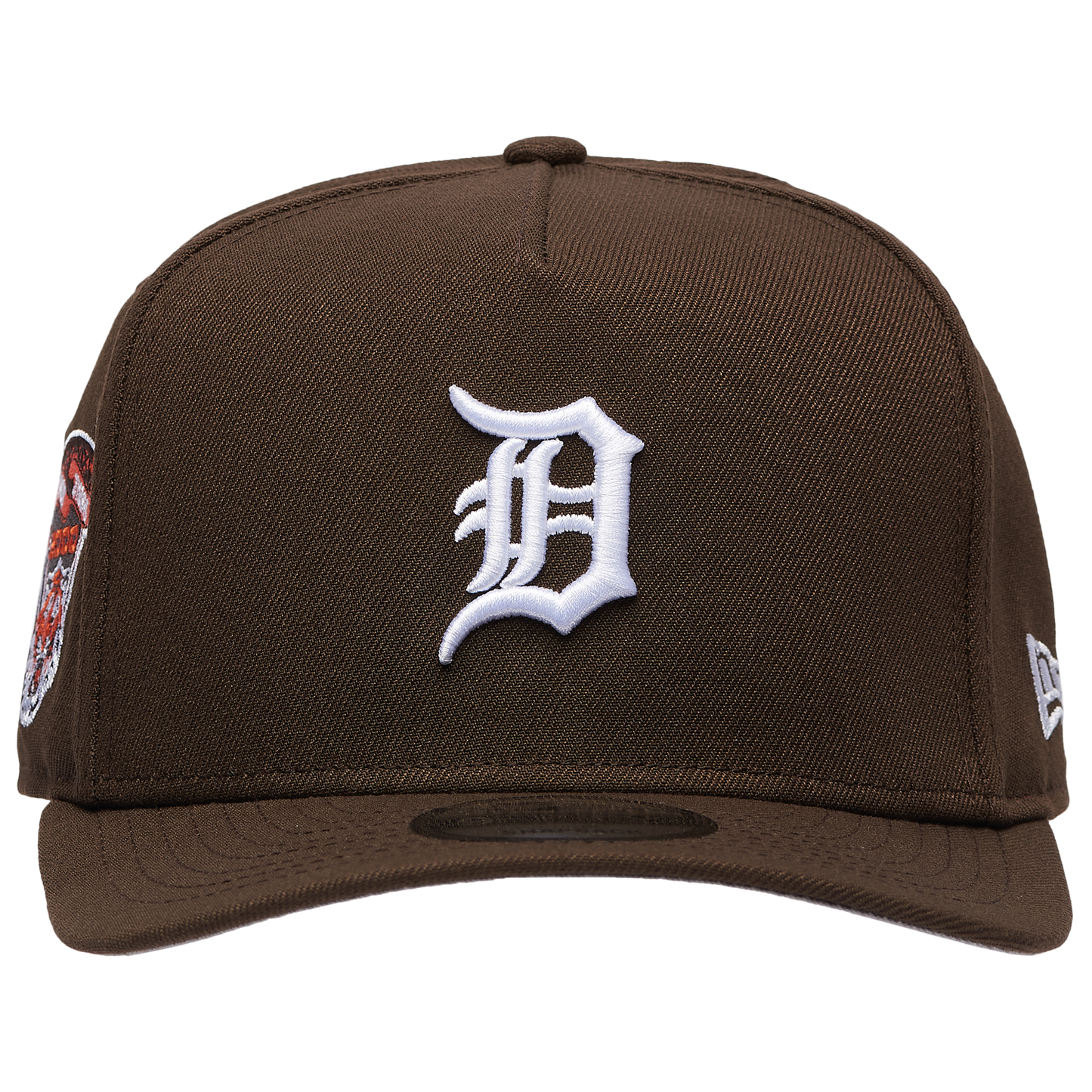 New Era Detroit Tigers 00 9FIFTY A-Frame Curve Cap - Men's - Walnut/White