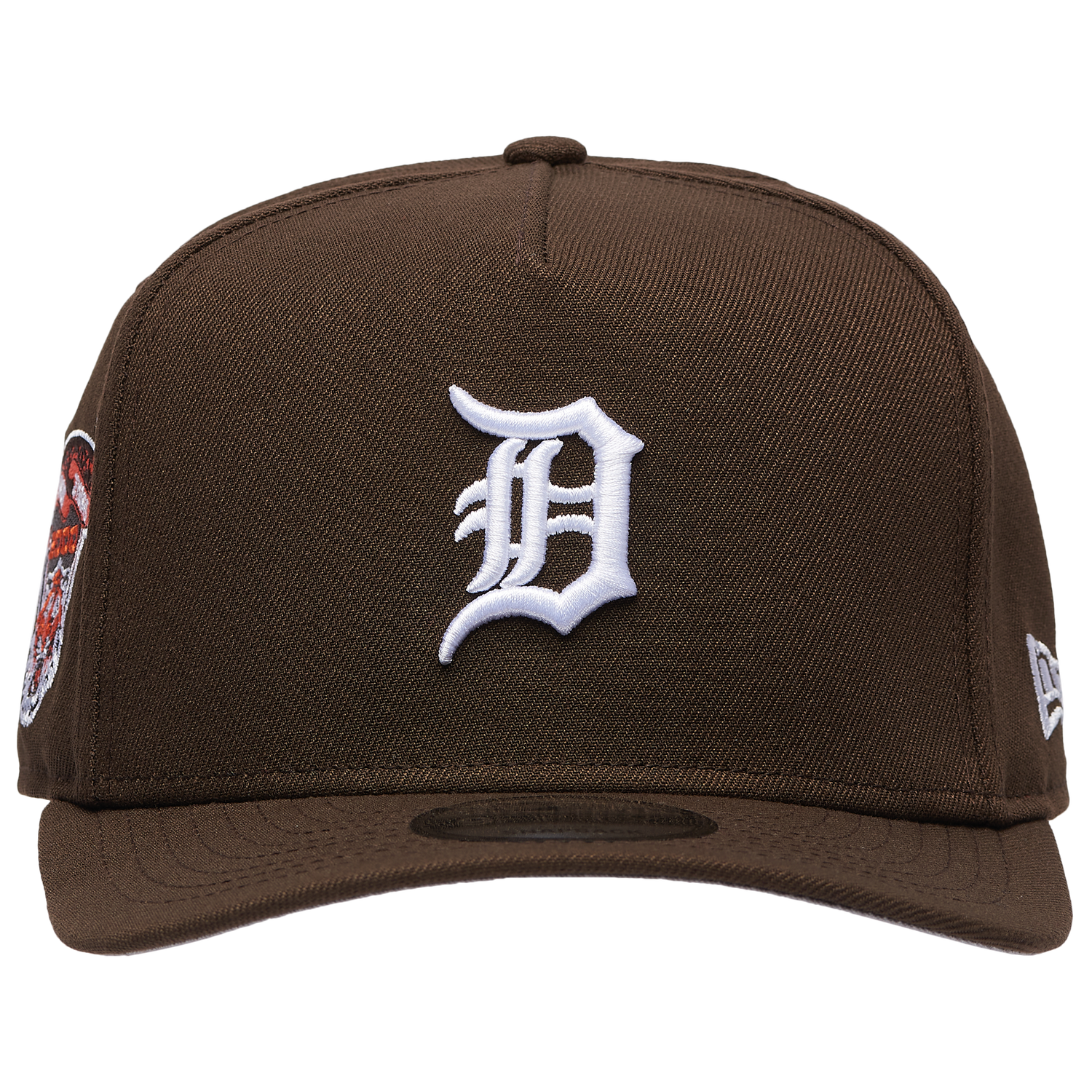 New Era Detroit Tigers 00 9FIFTY A-Frame Curve Cap - Men's - Walnut/White