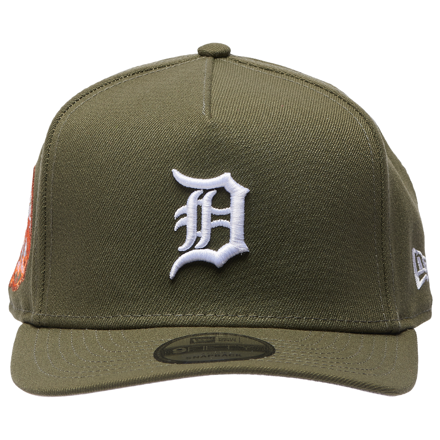 New Era Detroit Tigers Standard 9FIFTY A-Frame Cap - Men's - New Olive/White