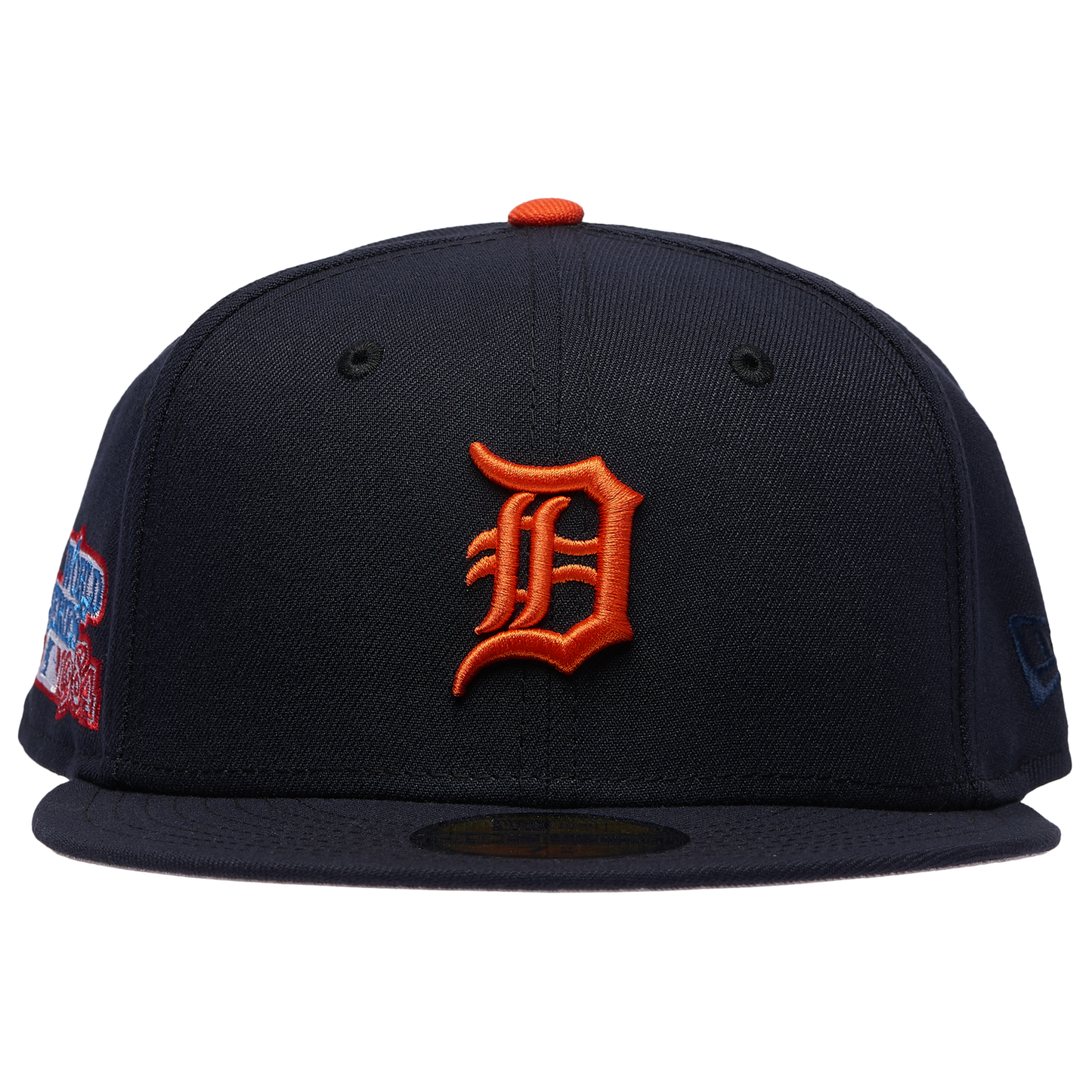 New Era Detroit Tigers 1984 World Series 59FIFTY Cap - Men's - Navy/Orange