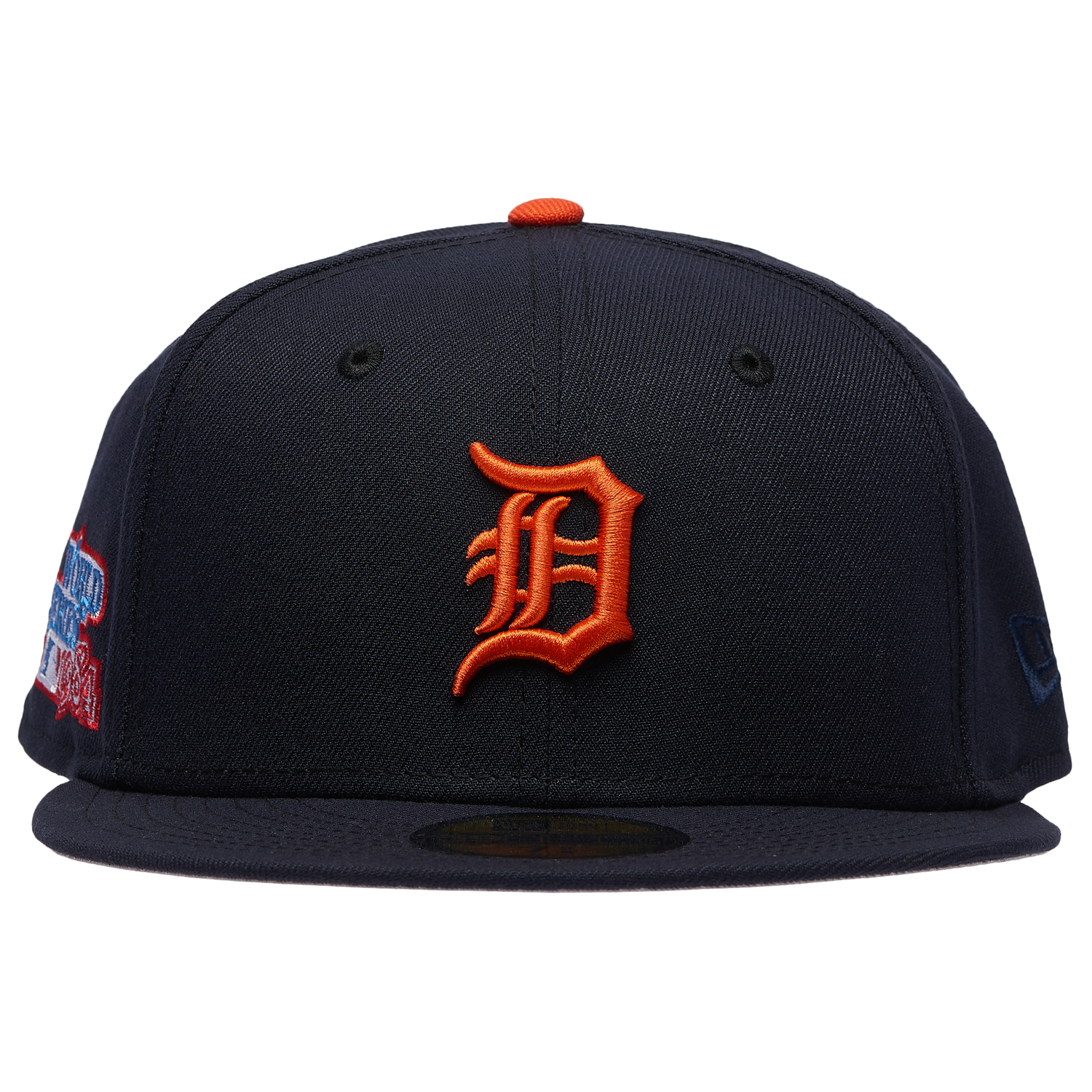 New Era Detroit Tigers 1984 World Series 59FIFTY Cap - Men's - Navy/Orange