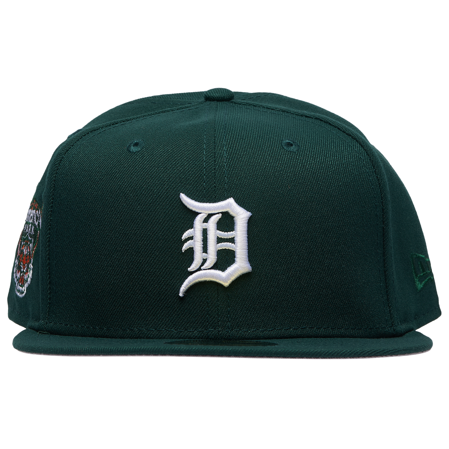 New Era Detroit Tigers Standard 59FIFTY Cap - Men's - Dark Green/White