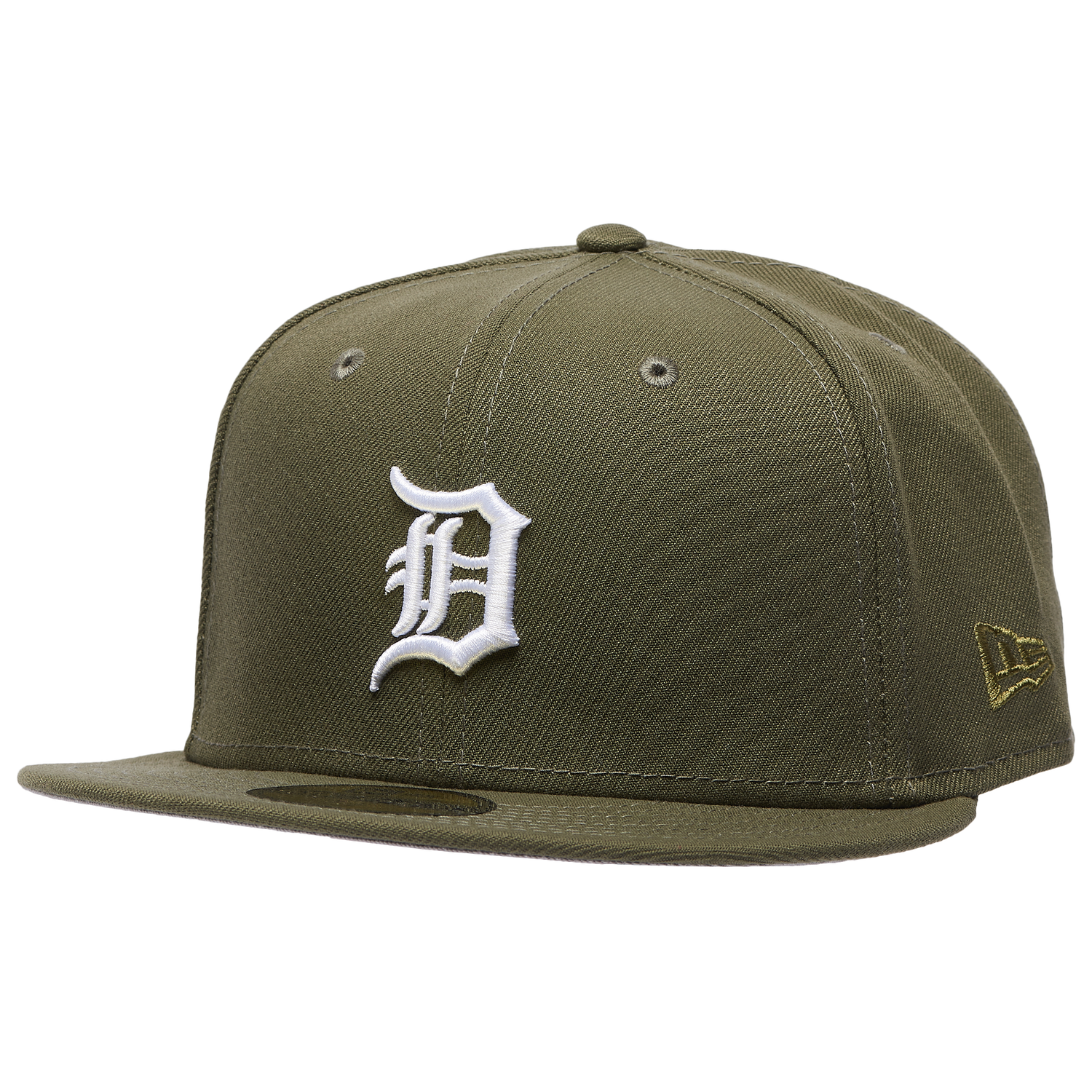 New Era Detroit Tigers TS Standard 59FIFTY Cap - Men's - New Olive/New Olive