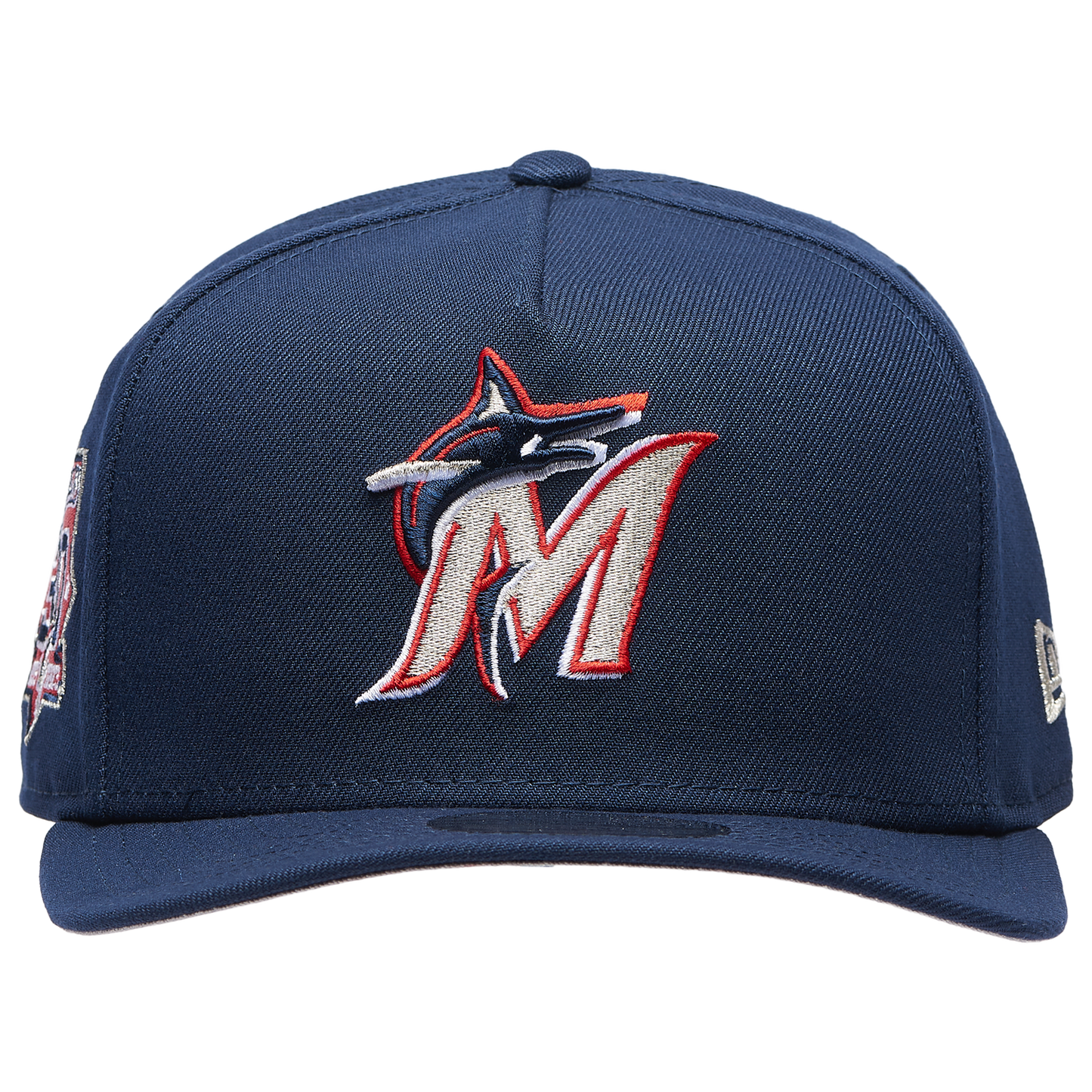 New Era Marlins 950AF Curve 30th Anniversary Cap - Men's - Navy/Gray