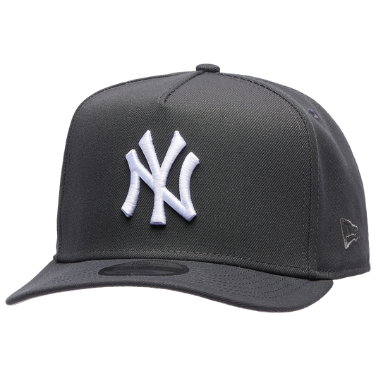 New Era Yankees 950AF 25th Anniversary Curve Cap - Men's - Gray/White