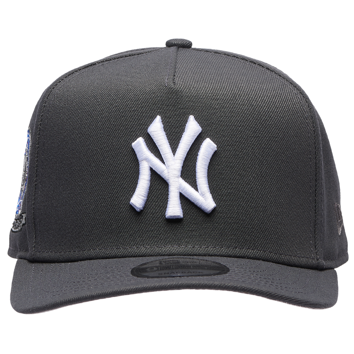 New Era Yankees 950AF 25th Anniversary Curve Cap - Men's - Gray/White