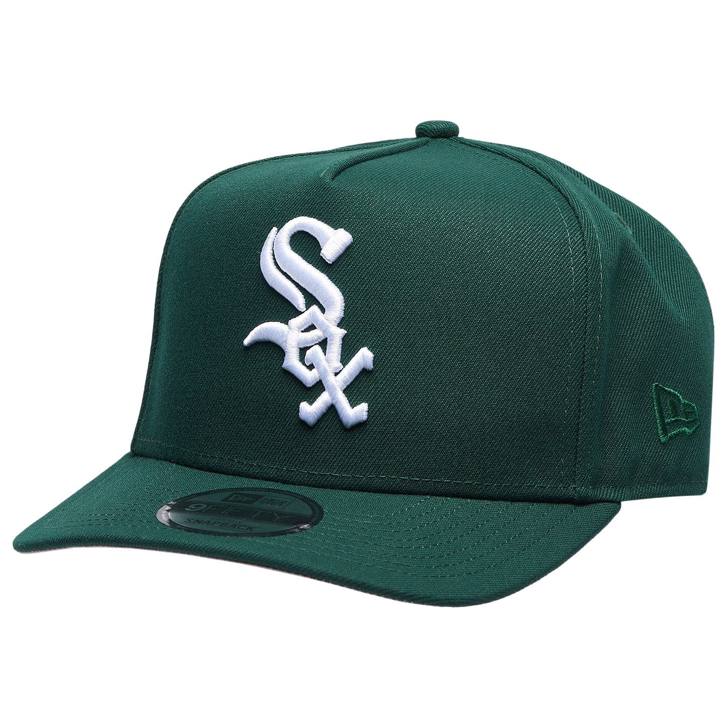 New Era White Sox 950AF 125th Anniversary Curve Cap - Men's - White/Green