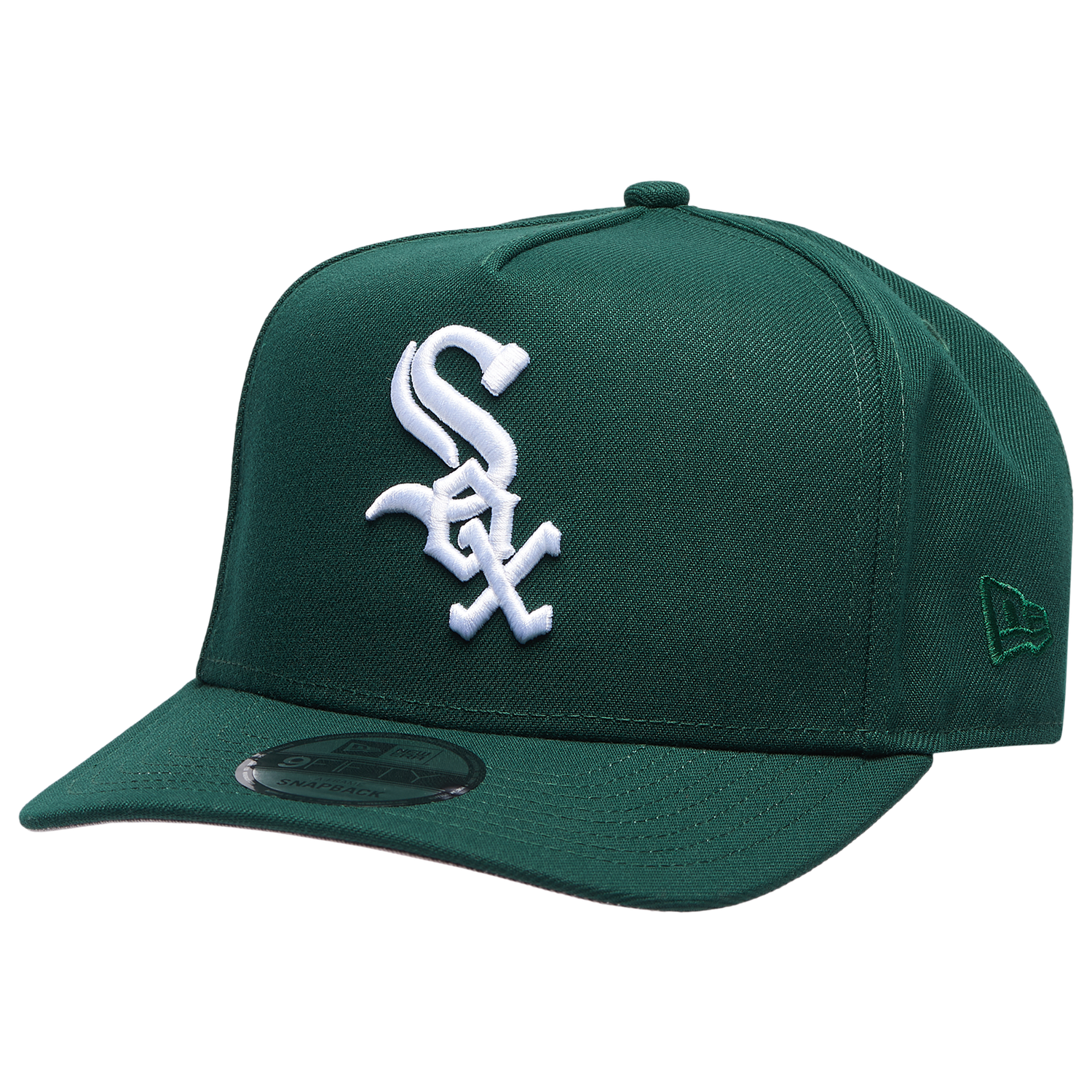 New Era White Sox 950AF 125th Anniversary Curve Cap - Men's - White/Green