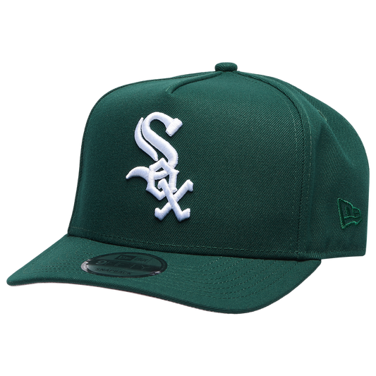 New Era White Sox 950AF 125th Anniversary Curve Cap - Men's - White/Green