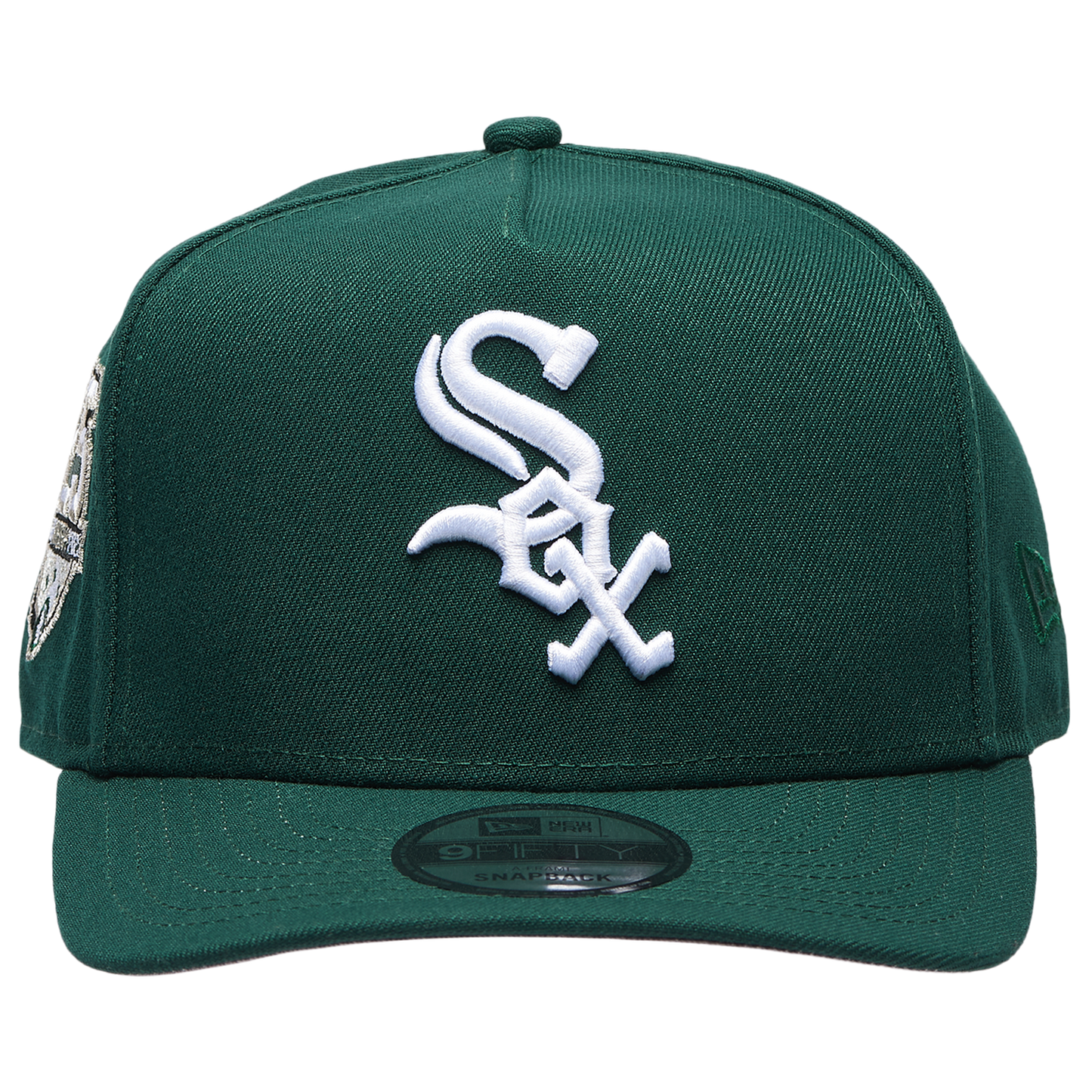 New Era White Sox 950AF 125th Anniversary Curve Cap - Men's - White/Green