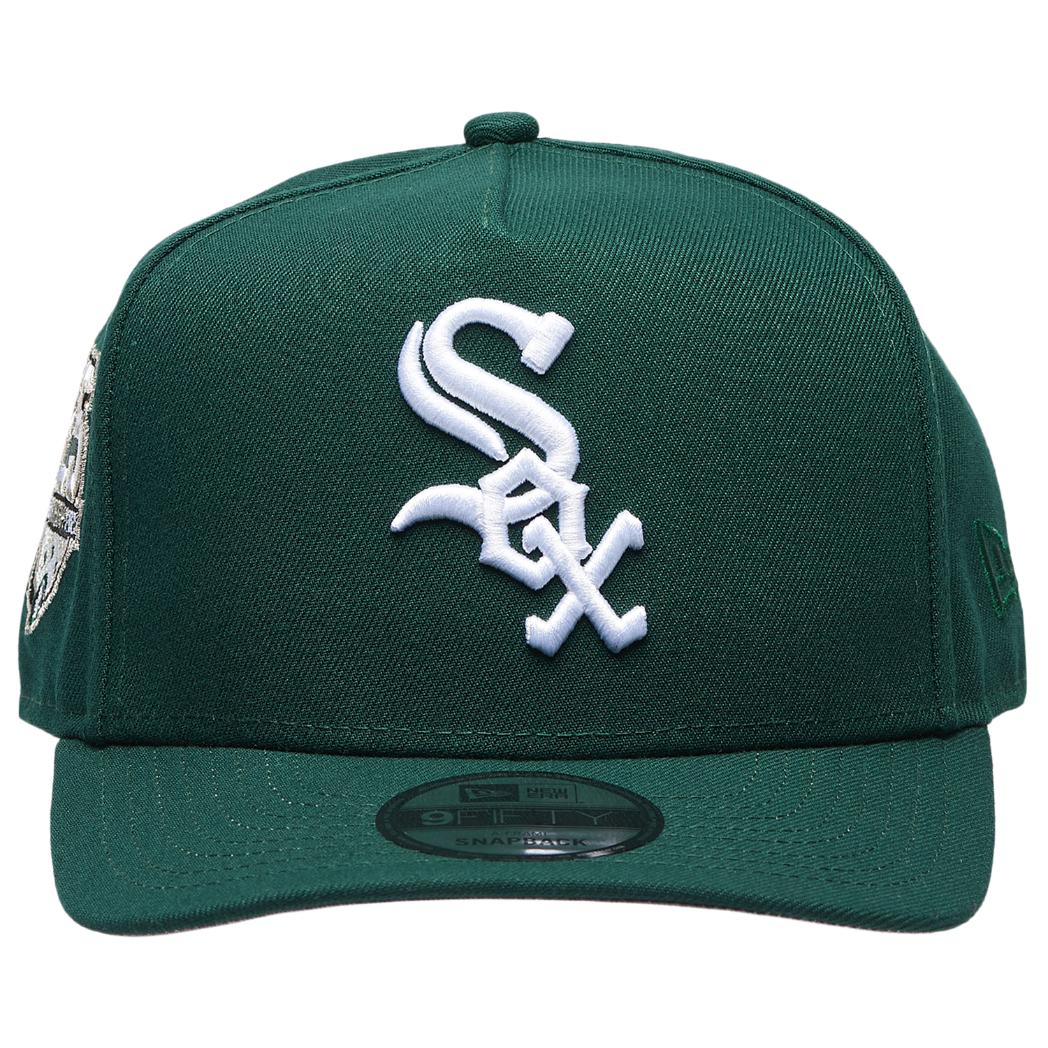 New Era White Sox 950AF 125th Anniversary Curve Cap - Men's - White/Green