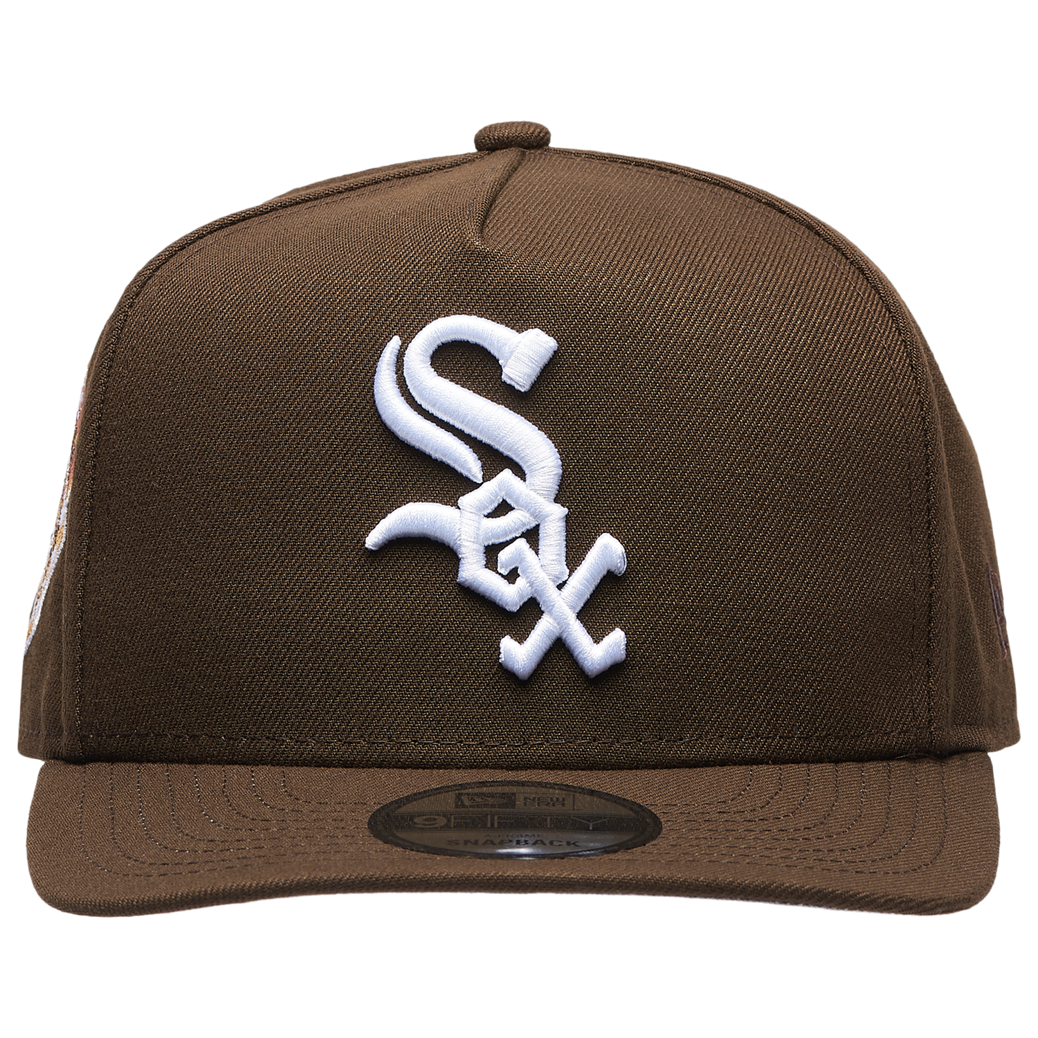 New Era White Sox 950AF 50th All Star Game Curve Cap - Men's - Brown/White