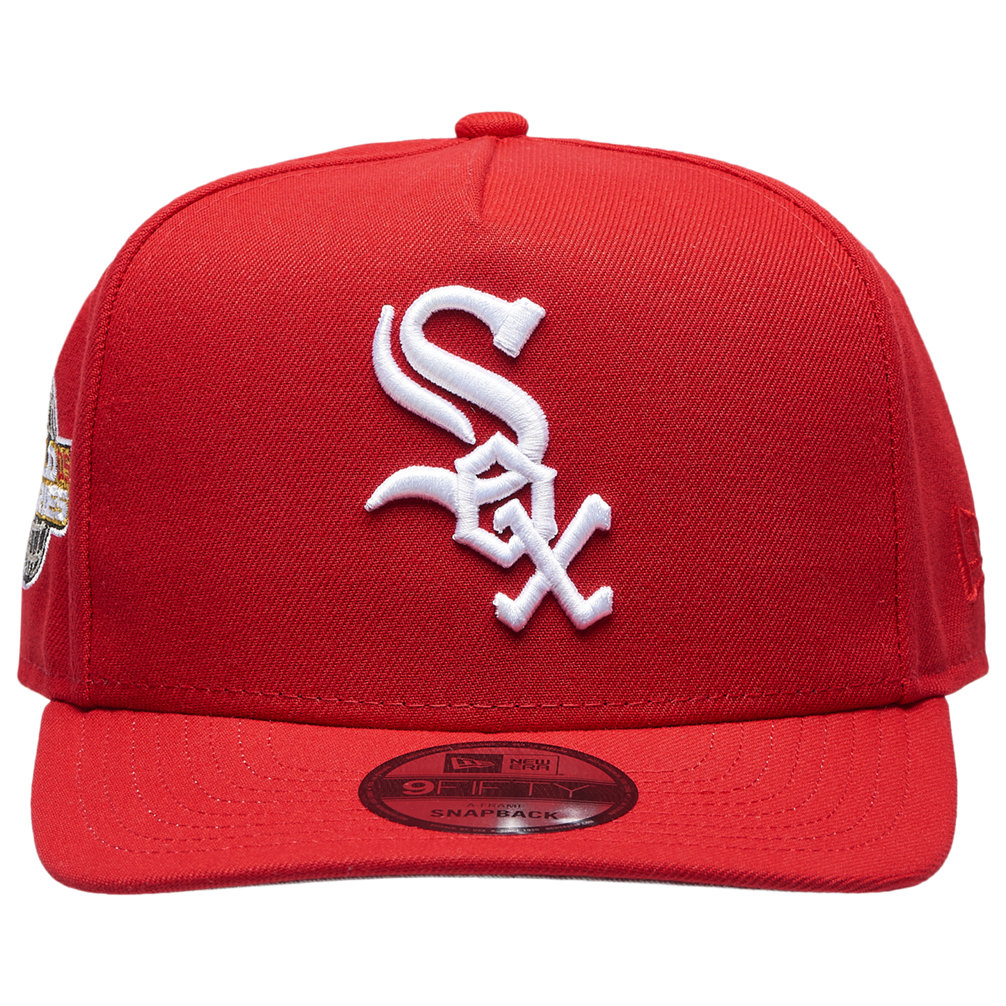 New Era White Sox 950AF '05 World Series Curve Cap - Men's - Red/White