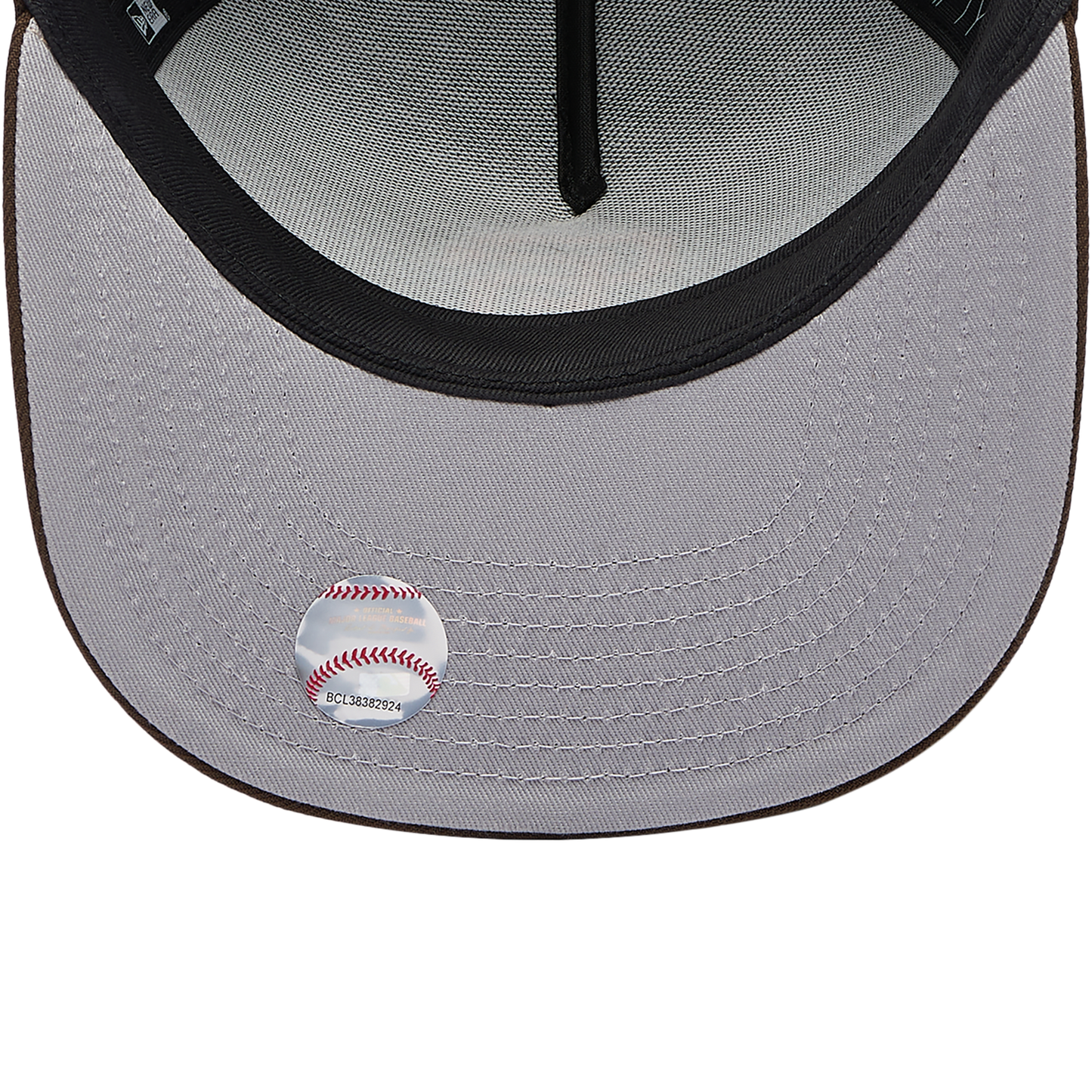 New Era Giants 950AF 50th Anniversary Curve Cap - Men's - Brown/Brown