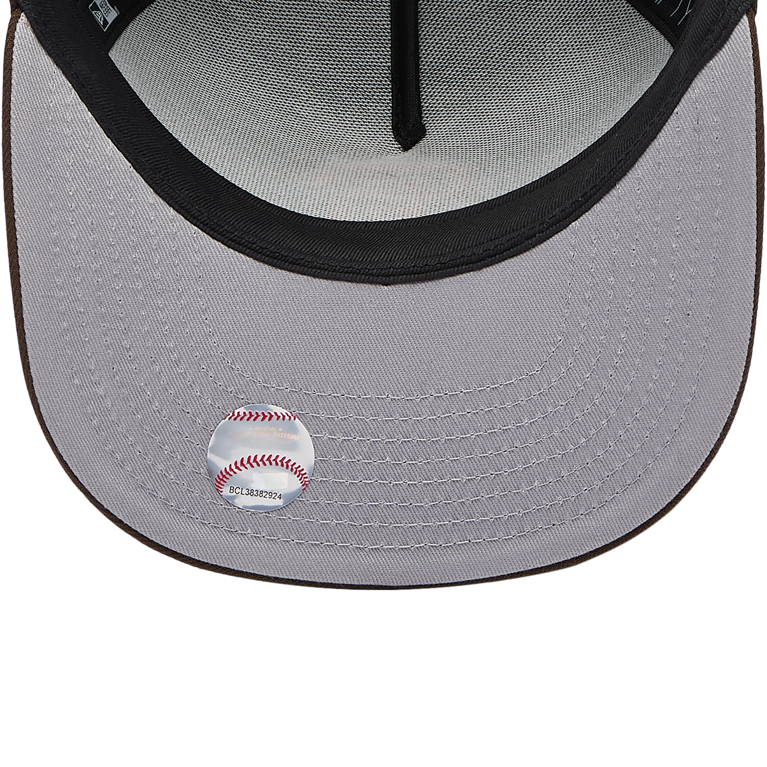New Era Giants 950AF 50th Anniversary Curve Cap - Men's - Brown/Brown
