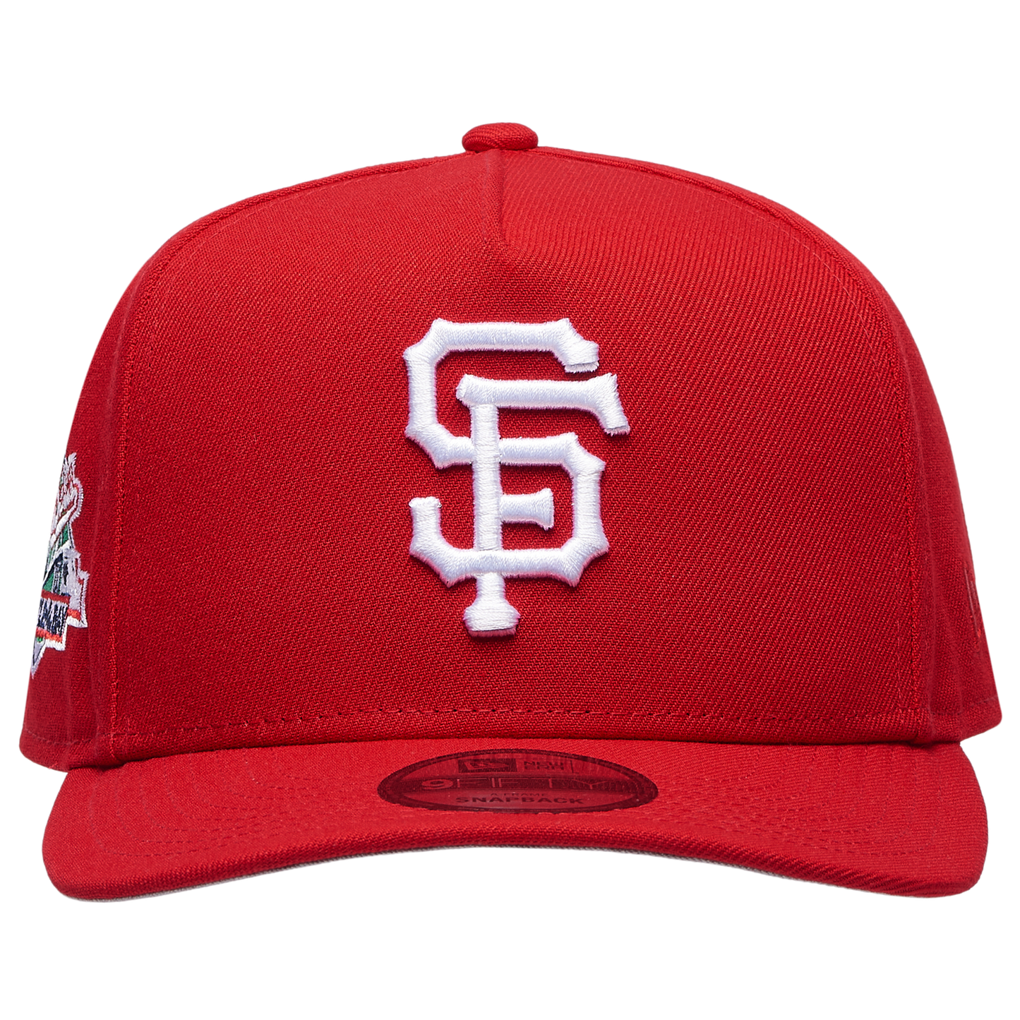New Era Giants 950AF BOB Curve Cap - Men's - Red/Red