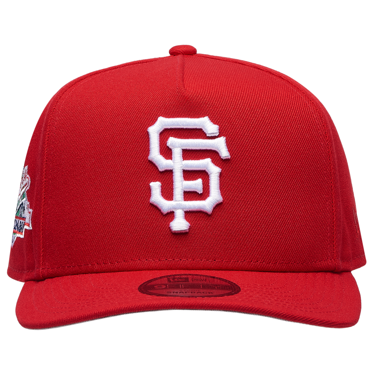 New Era Giants 950AF BOB Curve Cap - Men's - Red/Red