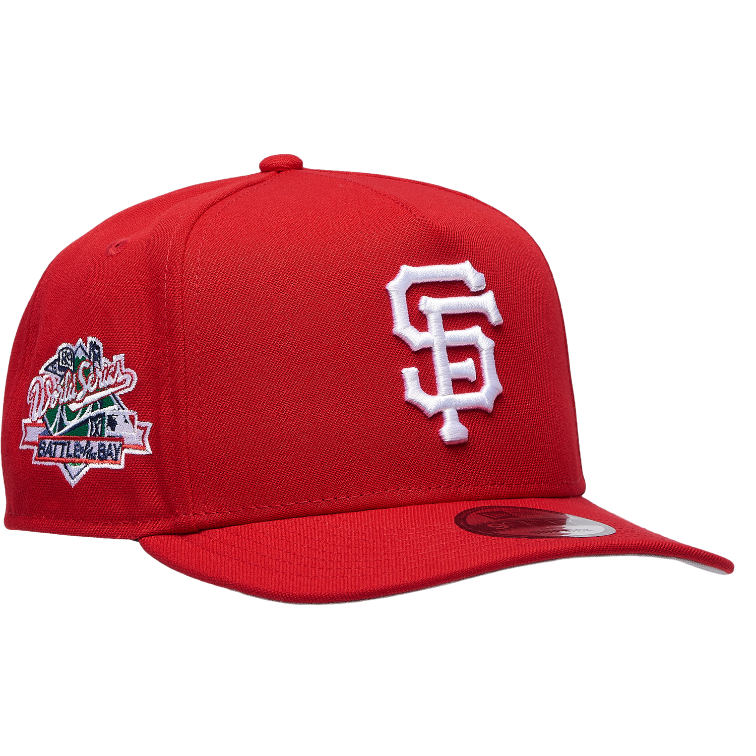 New Era Giants 950AF BOB Curve Cap - Men's - Red/Red