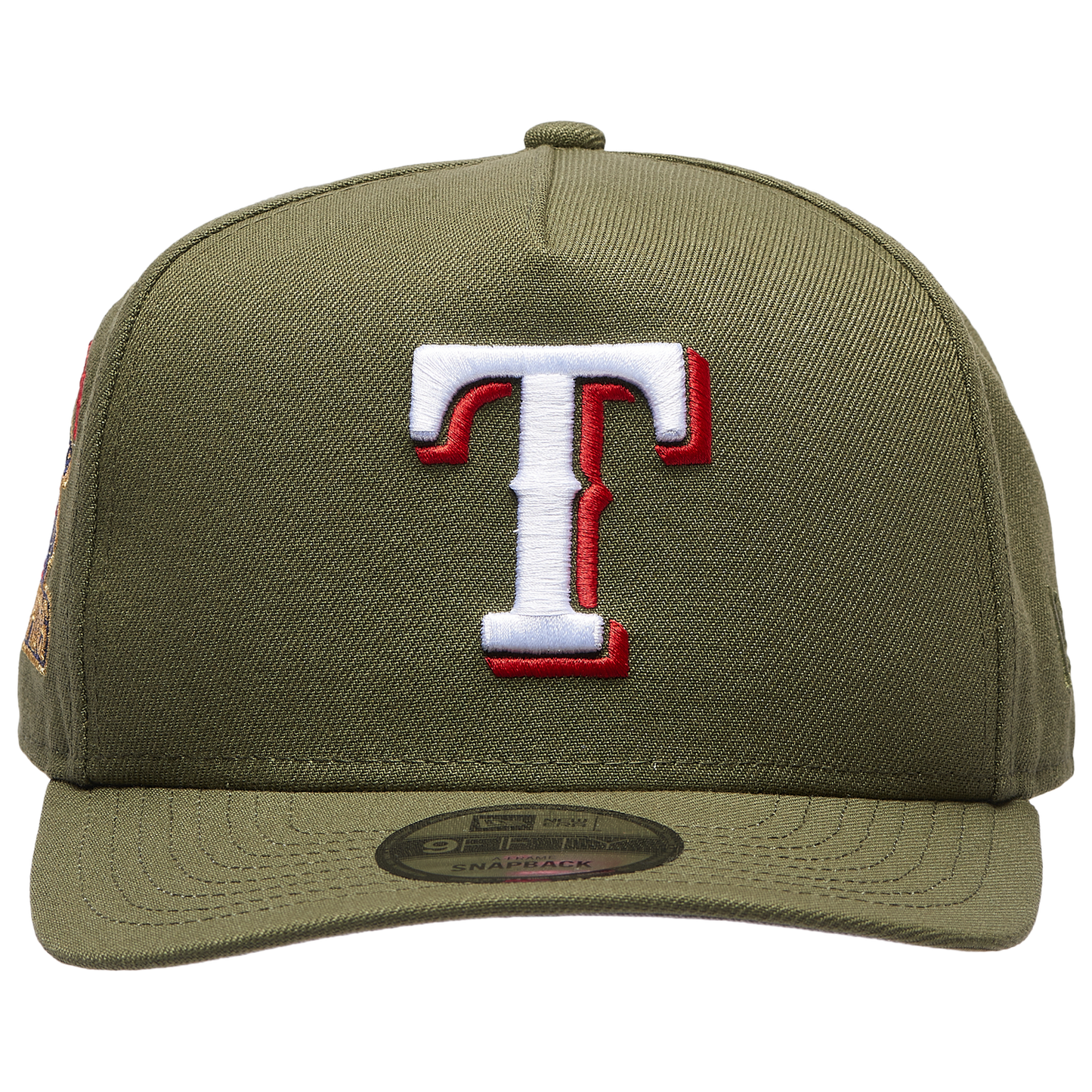 New Era Rangers 950AF '23 World Series Curve Cap - Men's - Olive/Olive