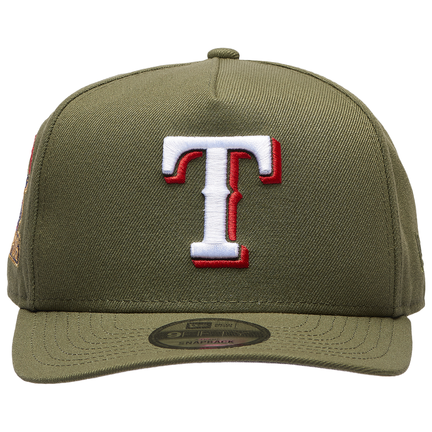 New Era Rangers 950AF '23 World Series Curve Cap - Men's - Olive/Olive