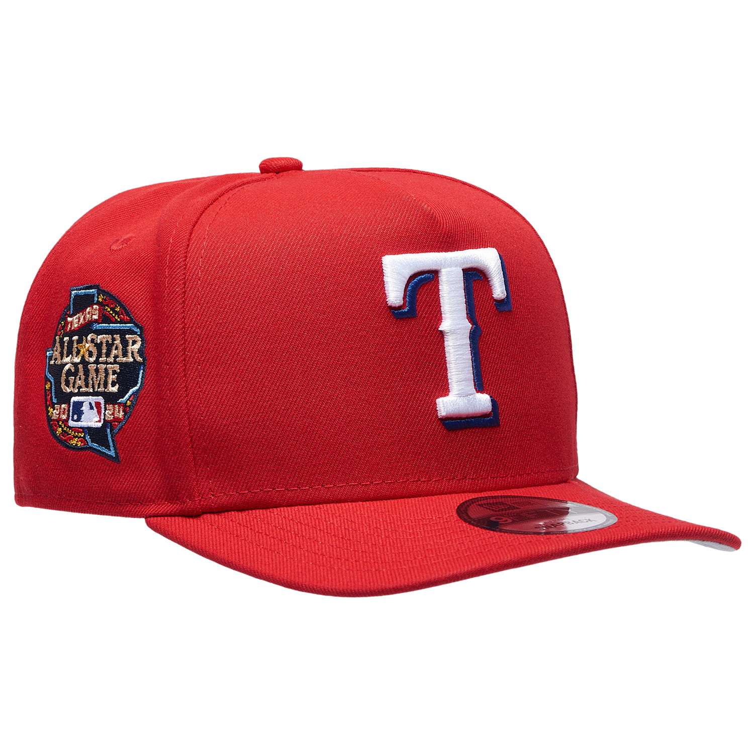 New Era Rangers 950AF '24 All Star Game Curve Cap - Men's - Red/Red
