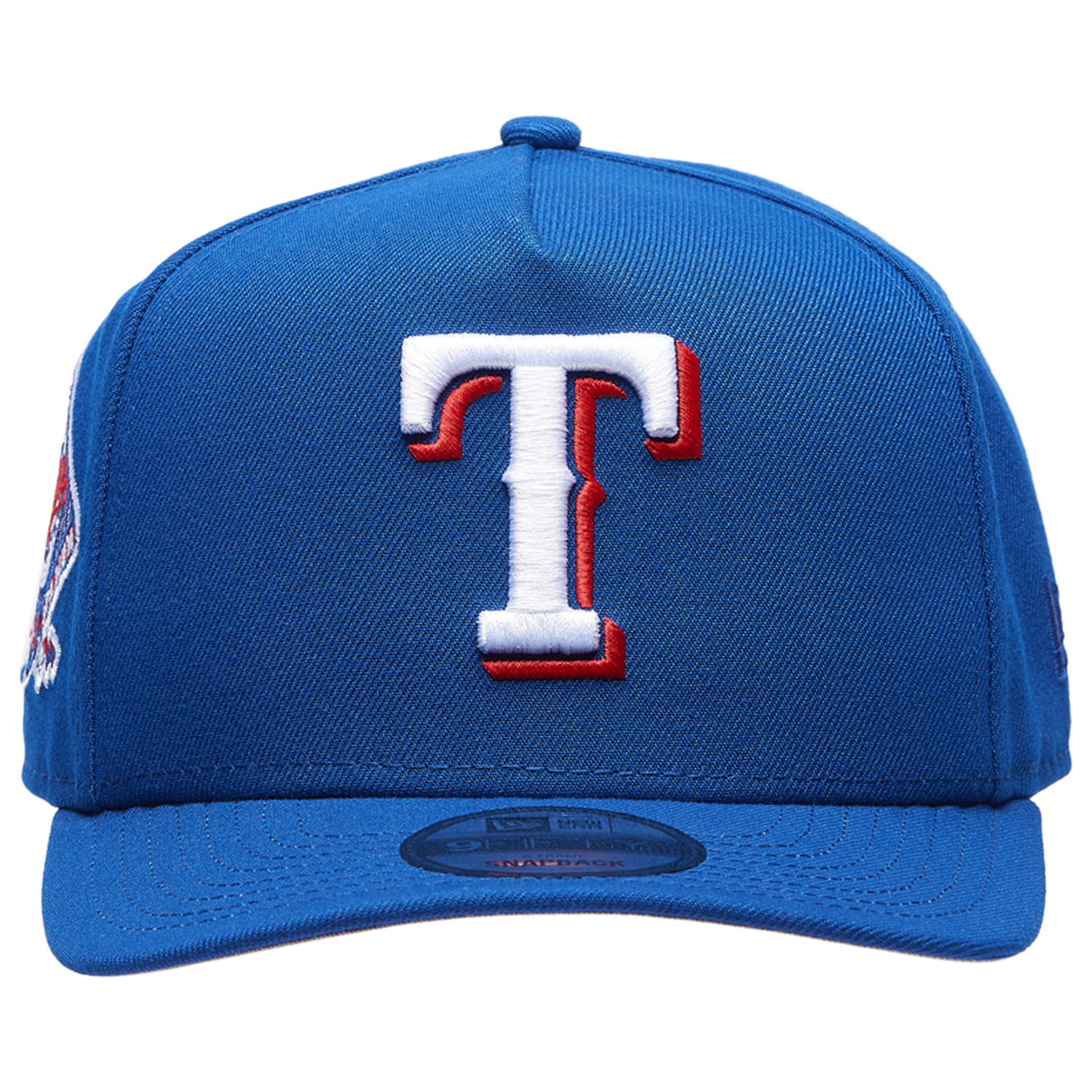 New Era Rangers 950AF LTR Curve Cap - Men's - Blue/Blue