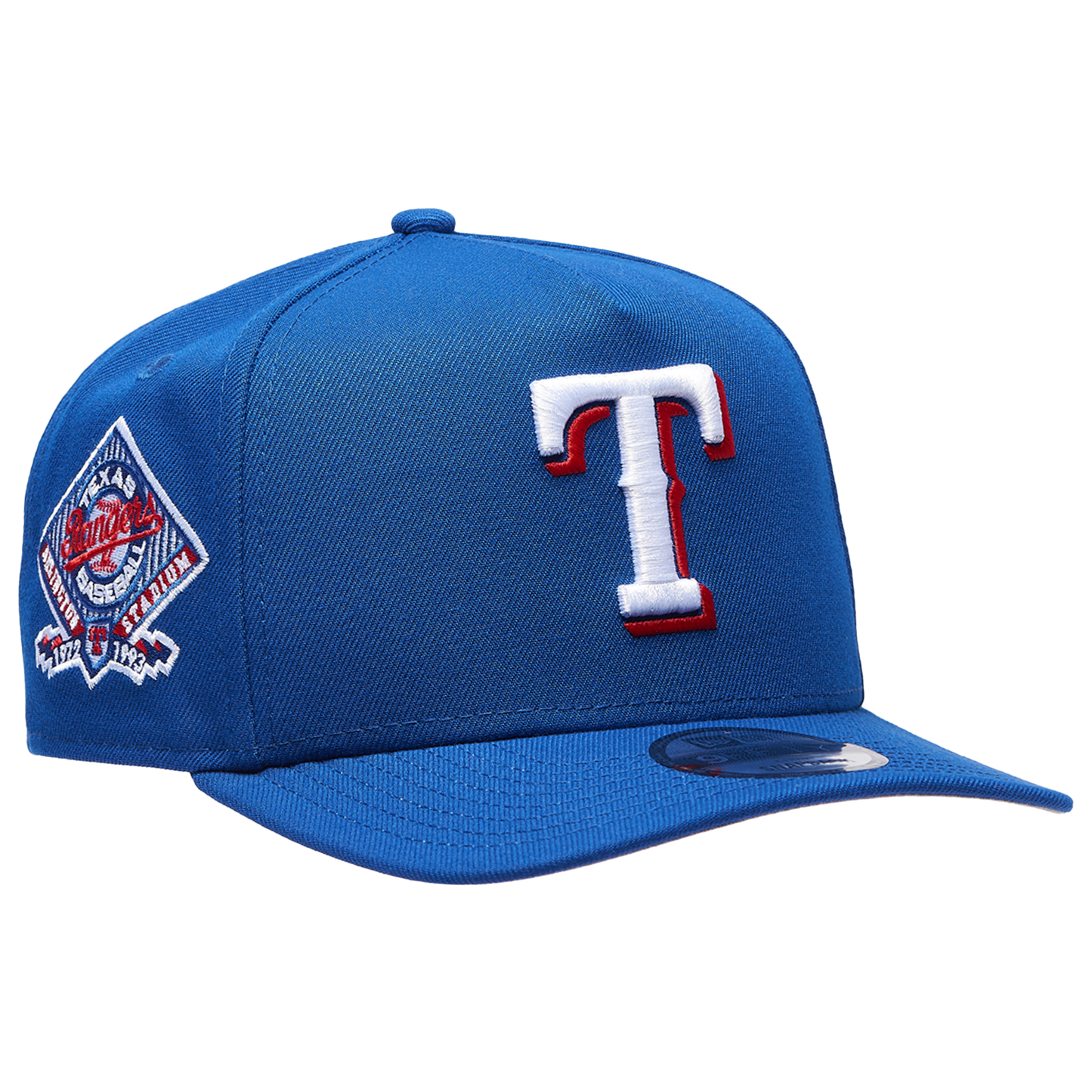 New Era Rangers 950AF LTR Curve Cap - Men's - Blue/Blue