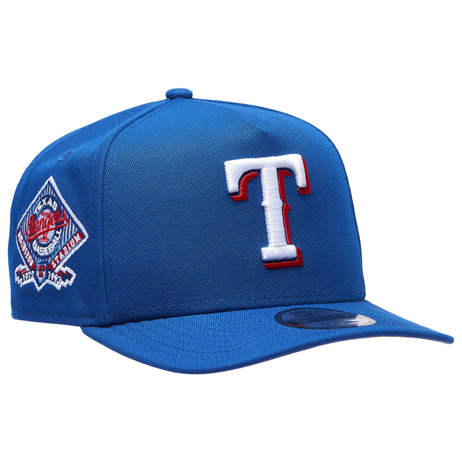 New Era Rangers 950AF LTR Curve Cap - Men's - Blue/Blue