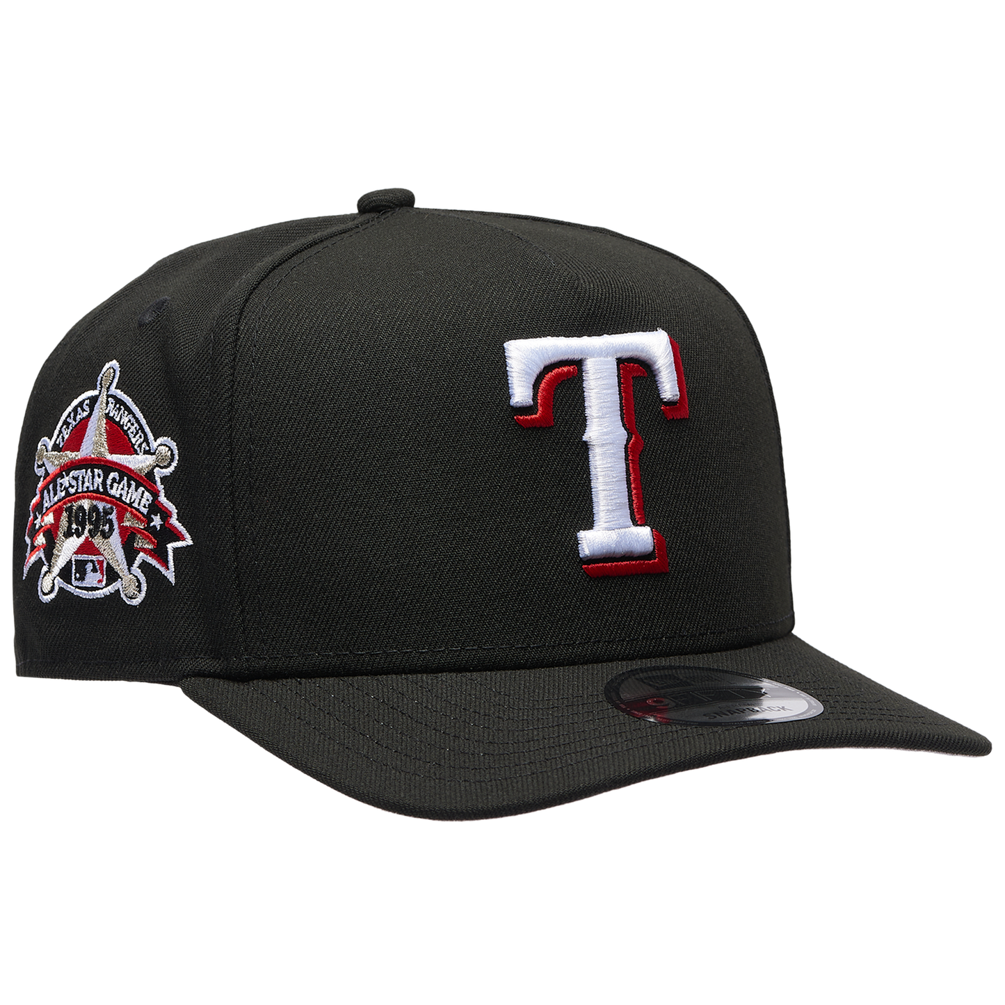 New Era Rangers 950AF '95 All Star Game Curve Cap - Men's - Black/Black
