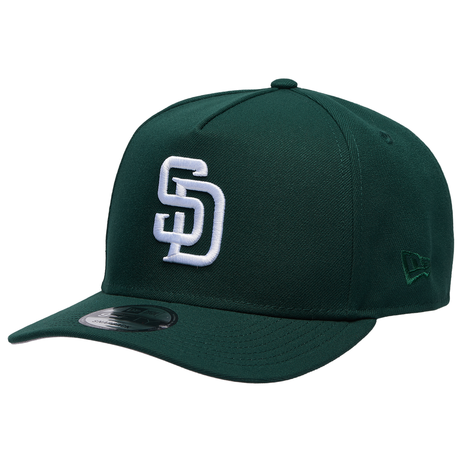 New Era Padres 950AF 50th Anniversary Curve Cap - Men's - Green/Green