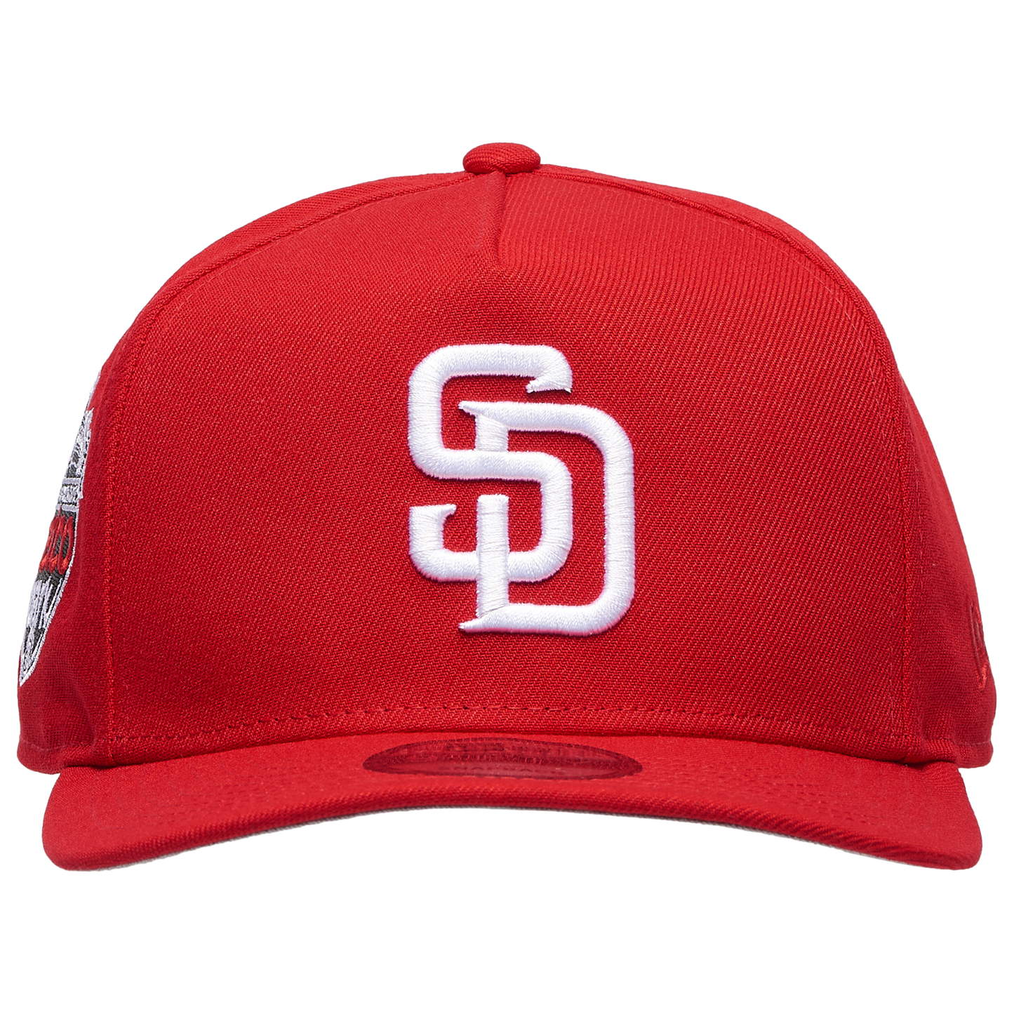 New Era Padres 950AF SCR Curve Cap - Men's - Red/Red