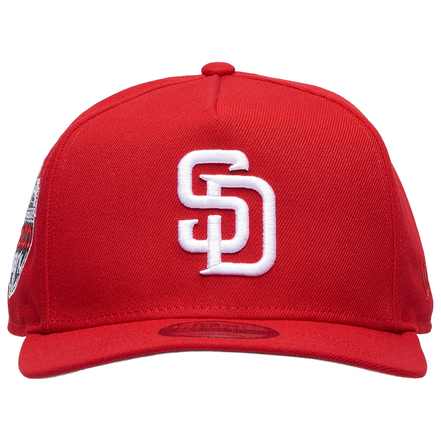 New Era Padres 950AF SCR Curve Cap - Men's - Red/Red