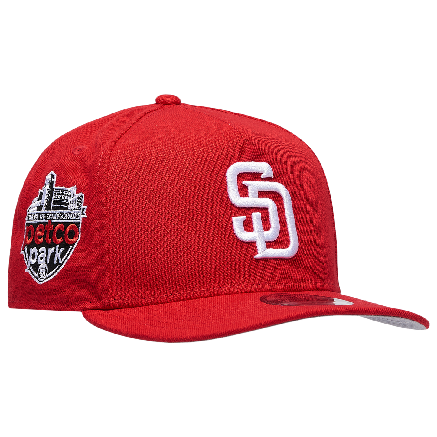 New Era Padres 950AF SCR Curve Cap - Men's - Red/Red