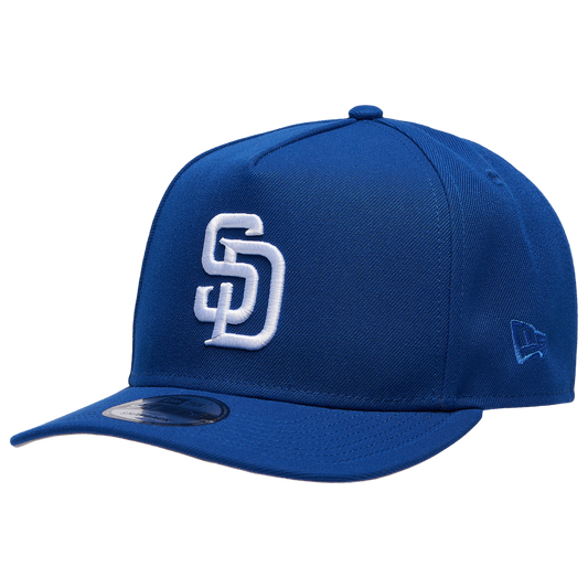 New Era Padres 950AF 40th Anniversary Curve Cap - Men's - Blue/Blue